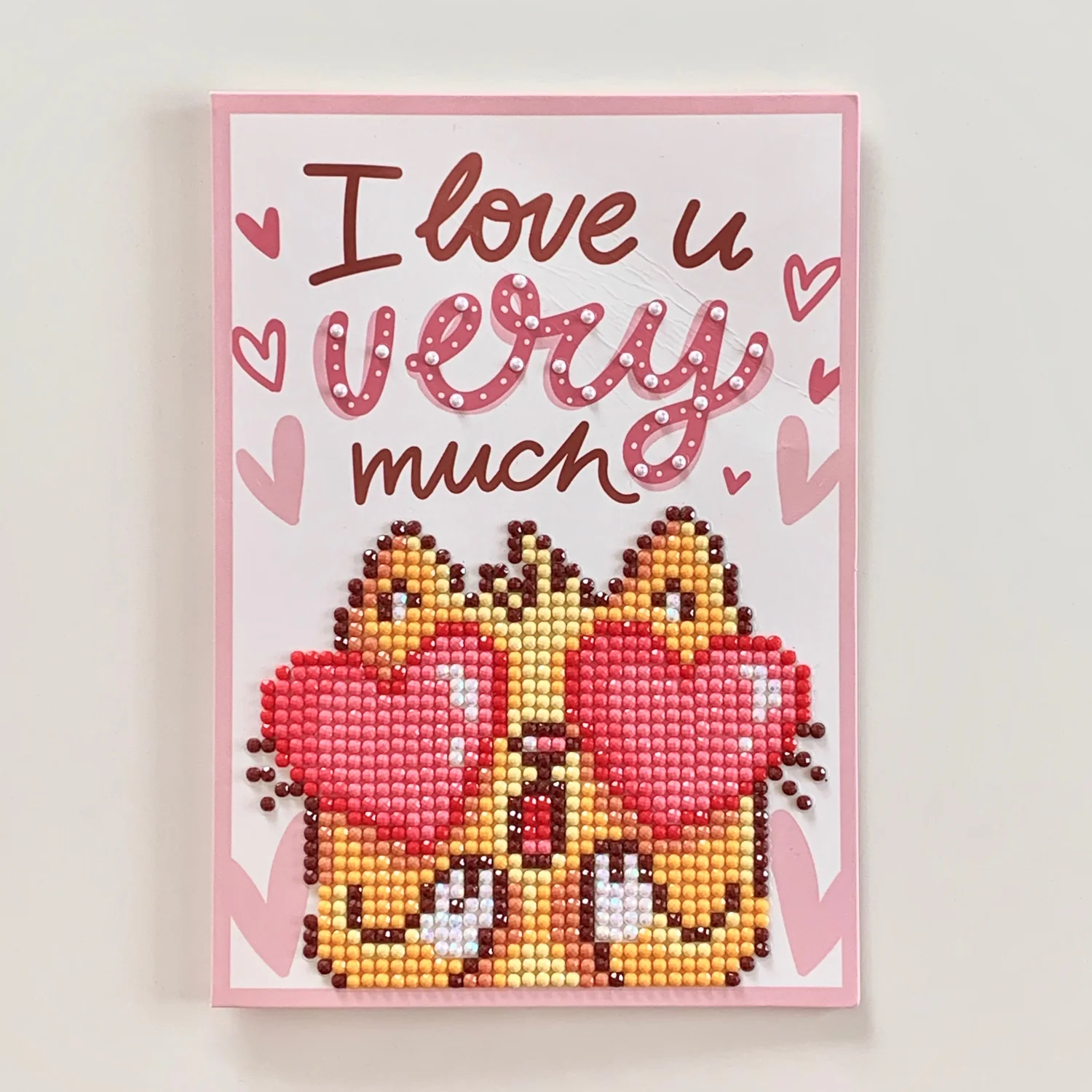Diamond Dotz Love You Greeting Card - 5.0" x 7.0" - Image 6