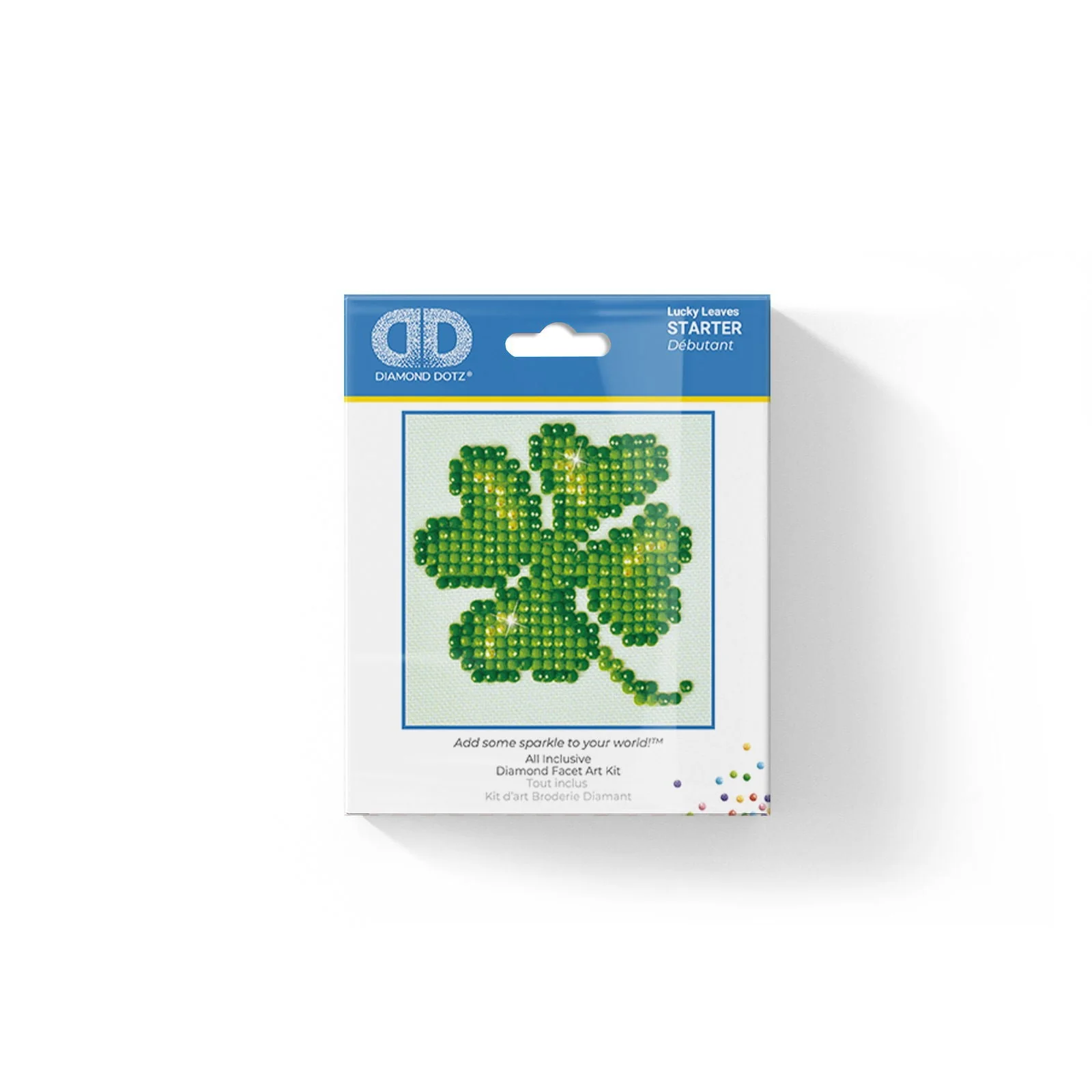 Diamond Dotz Lucky Leaves - 3.0" x 3.0"