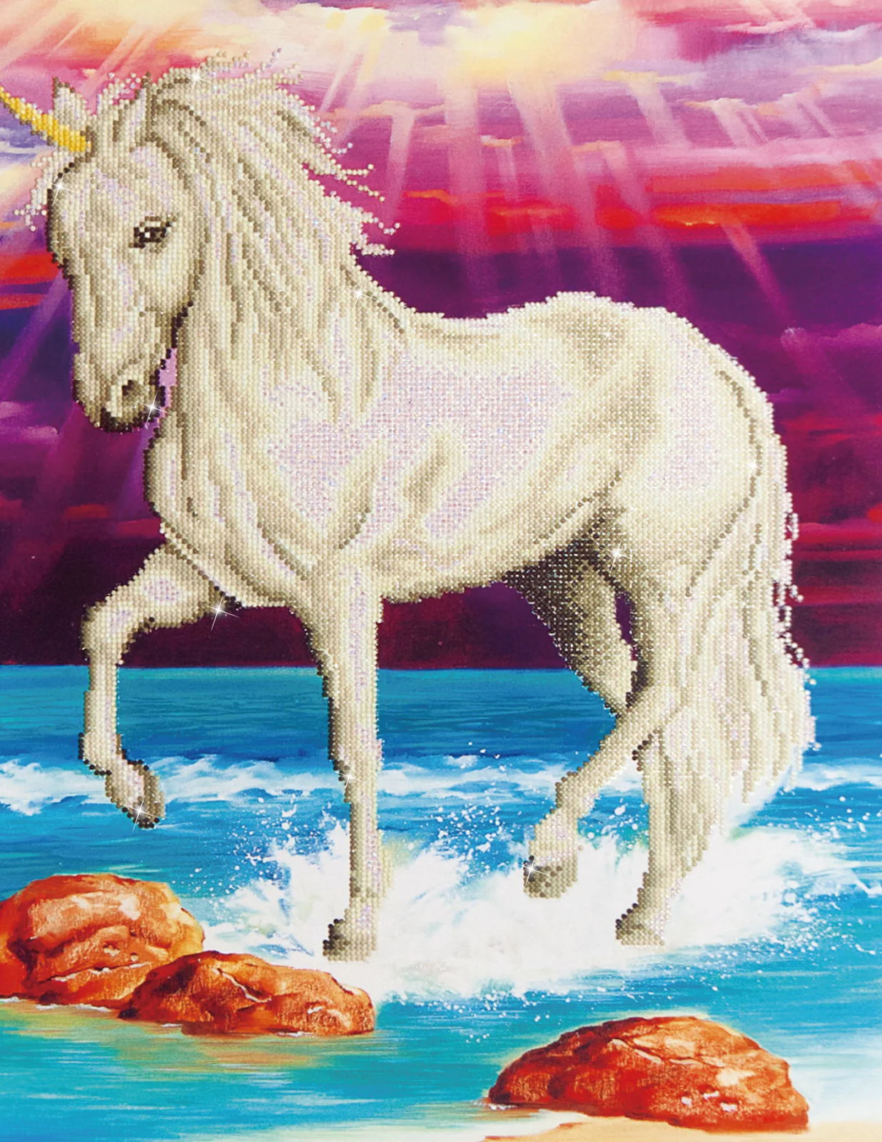 Diamond Dotz Magical Unicorn - 20.1" x 30.3"