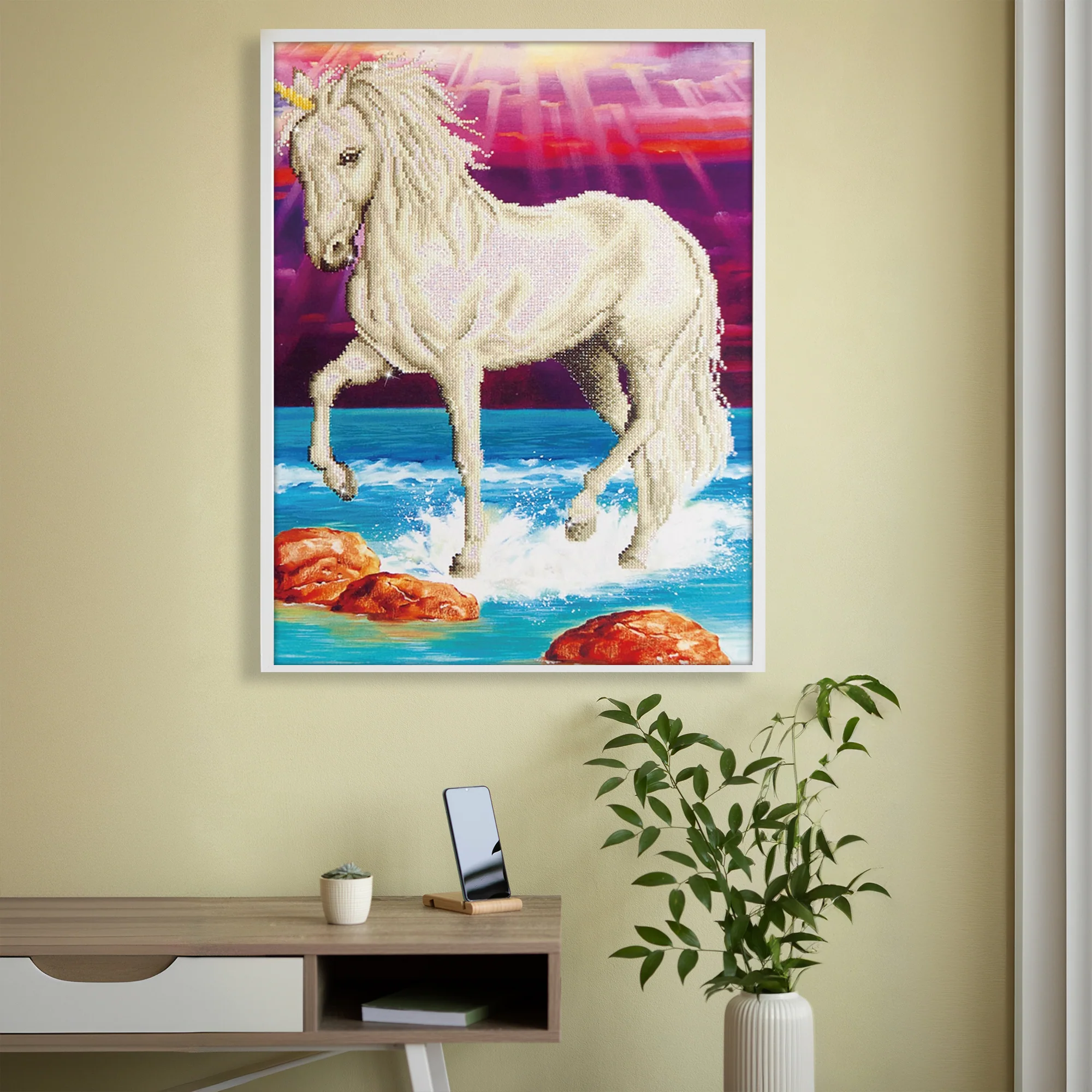 Diamond Dotz Magical Unicorn - 20.1" x 30.3" - Image 5