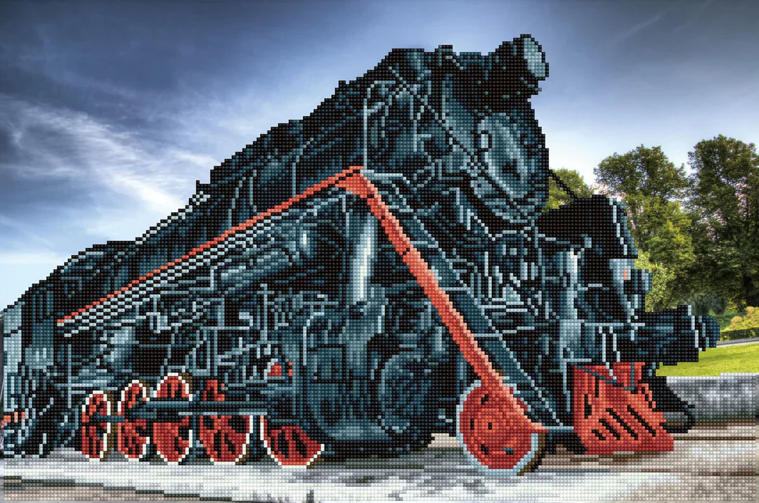Diamond Dotz Magnificent Engine - 23.6" x 15.8" - Image 3