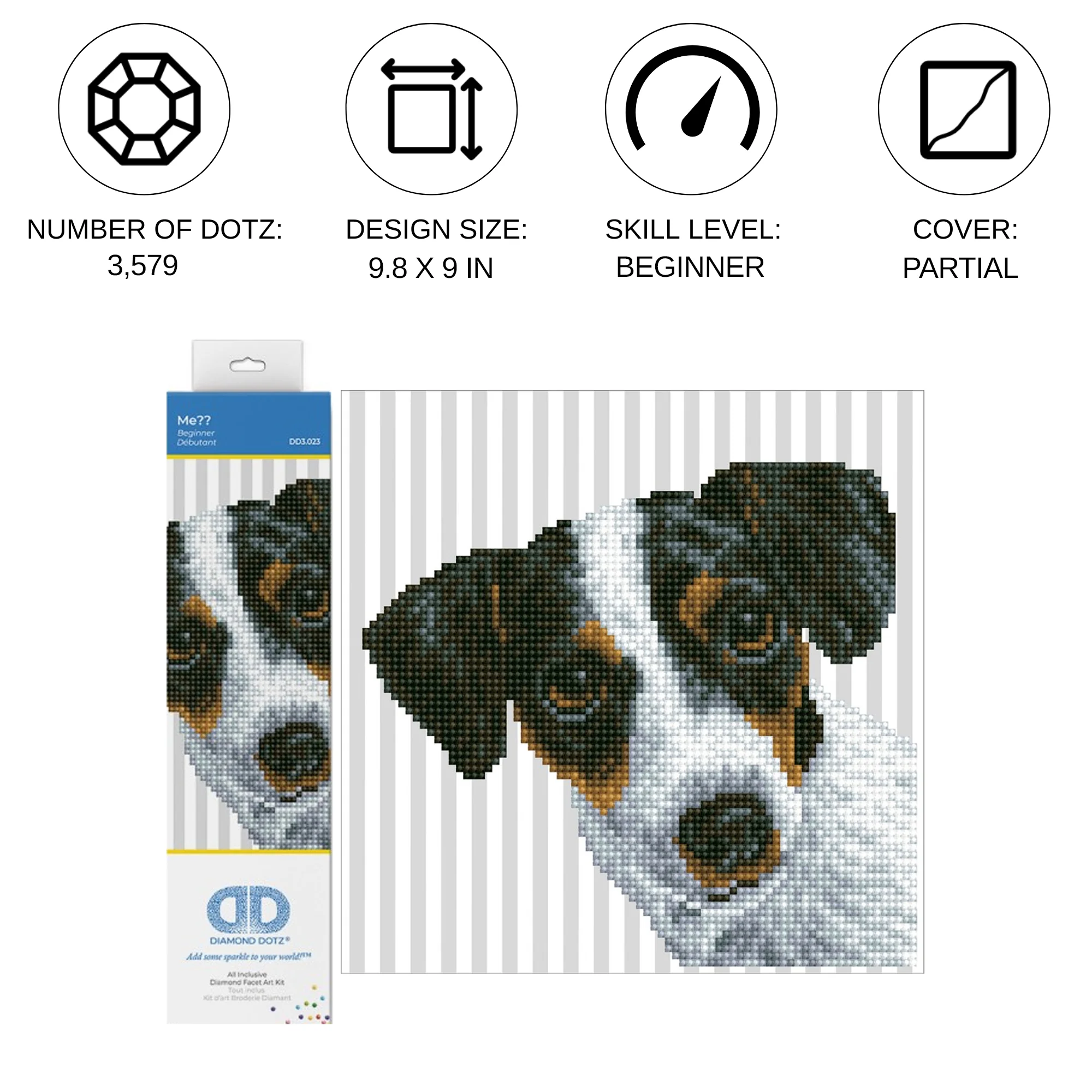 Diamond Dotz Me?? - 9.1" x 9.1" - Image 4