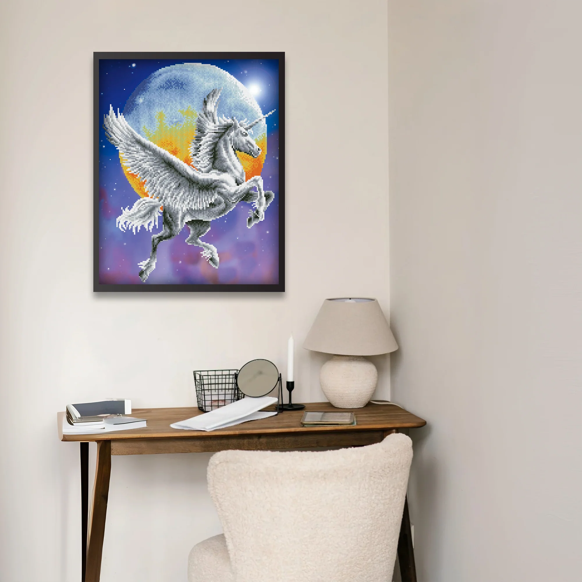 Diamond Dotz Moonlight Flight - 15.9" x 20.1" - Image 2