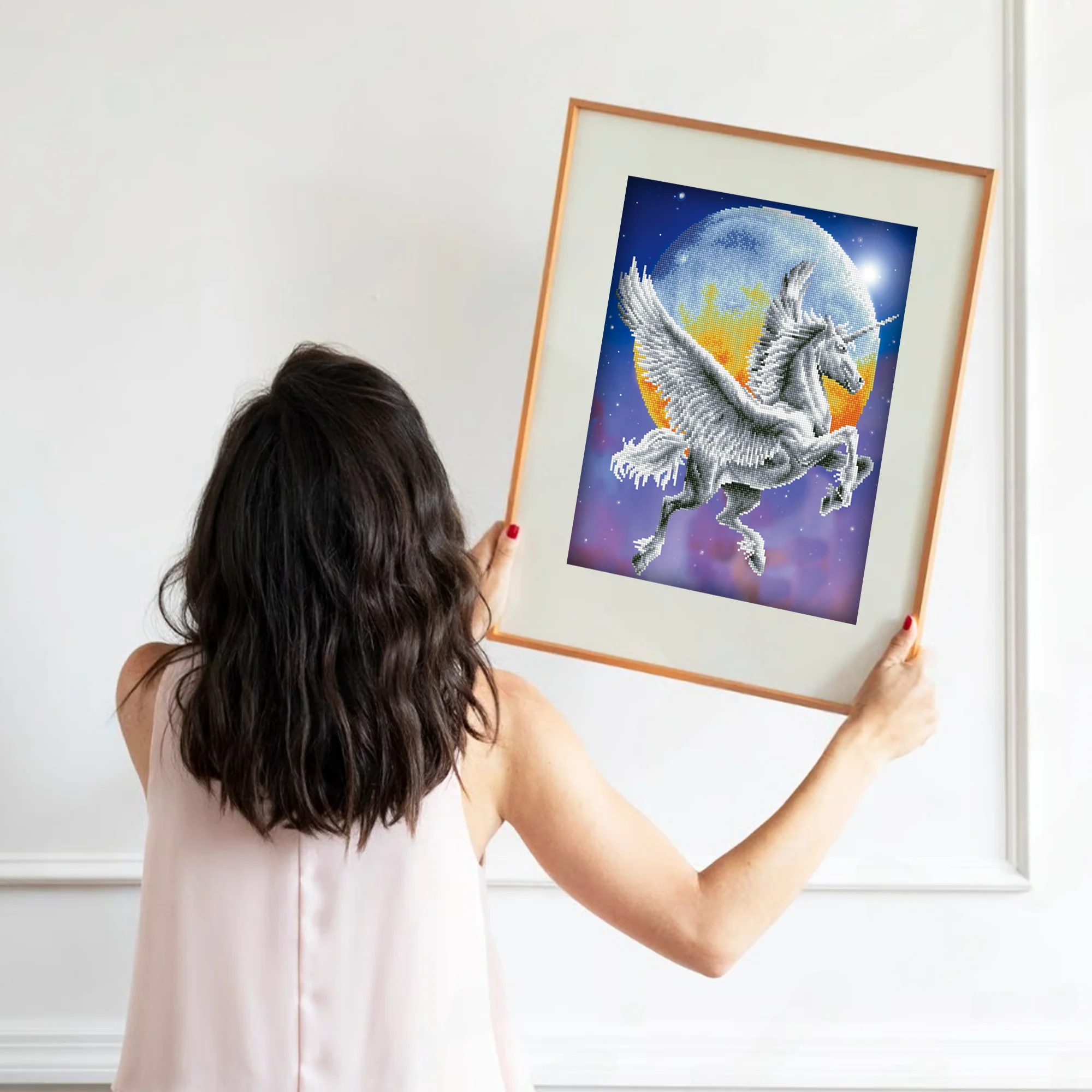 Diamond Dotz Moonlight Flight - 15.9" x 20.1" - Image 4