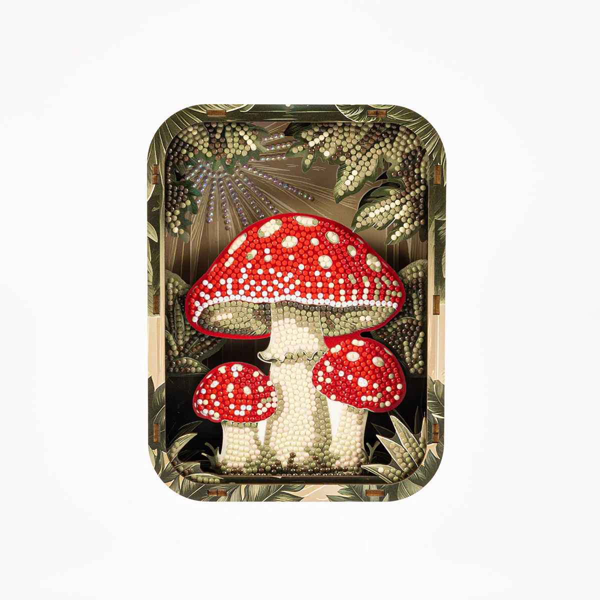Mushroom Forest Shadow Box - Image 5
