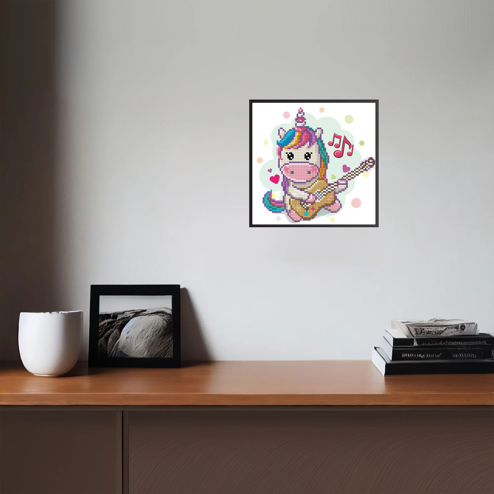 Diamond Dotz Music Fills My Heart - 9.1" x 9.1" - Image 3