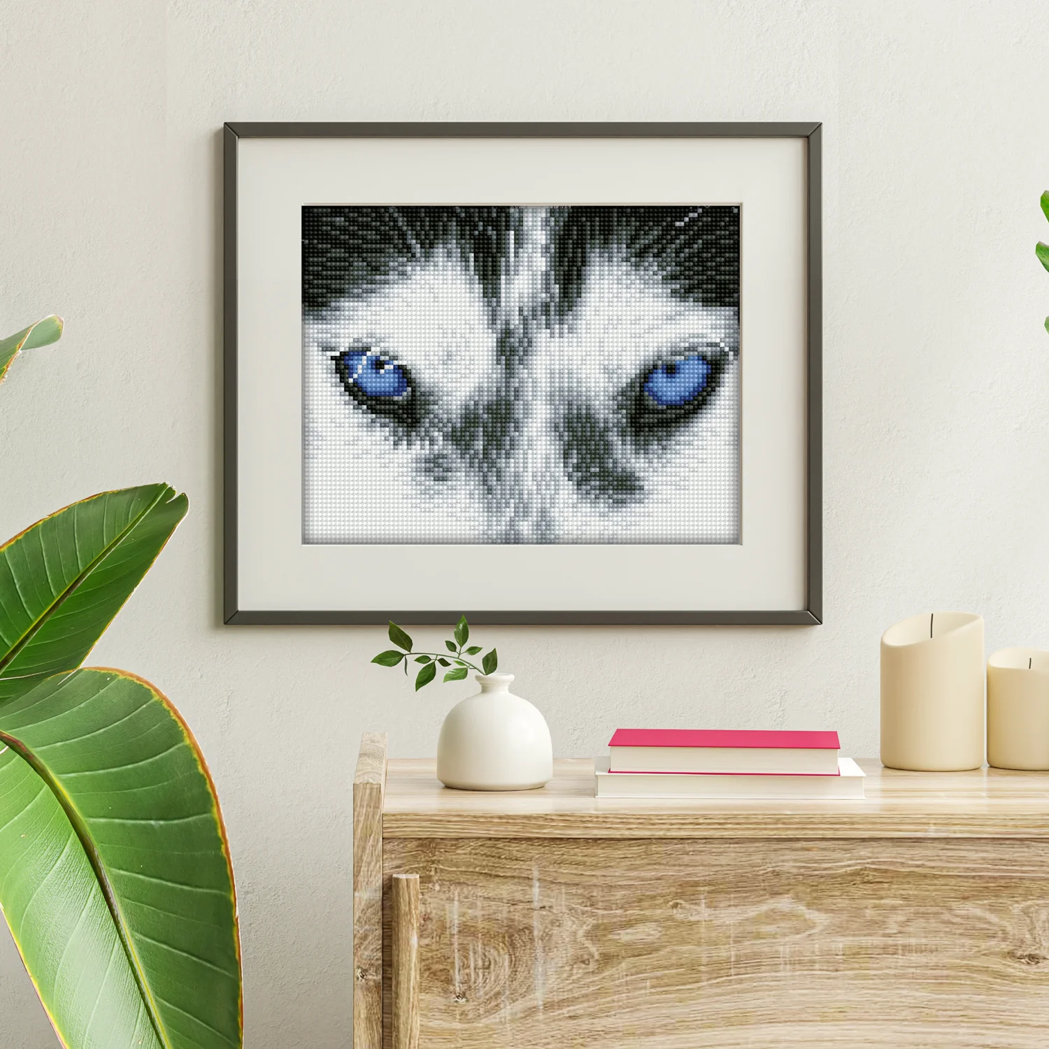 Diamond Dotz Mystic Husky - 10.2" x 8.0" - Image 3