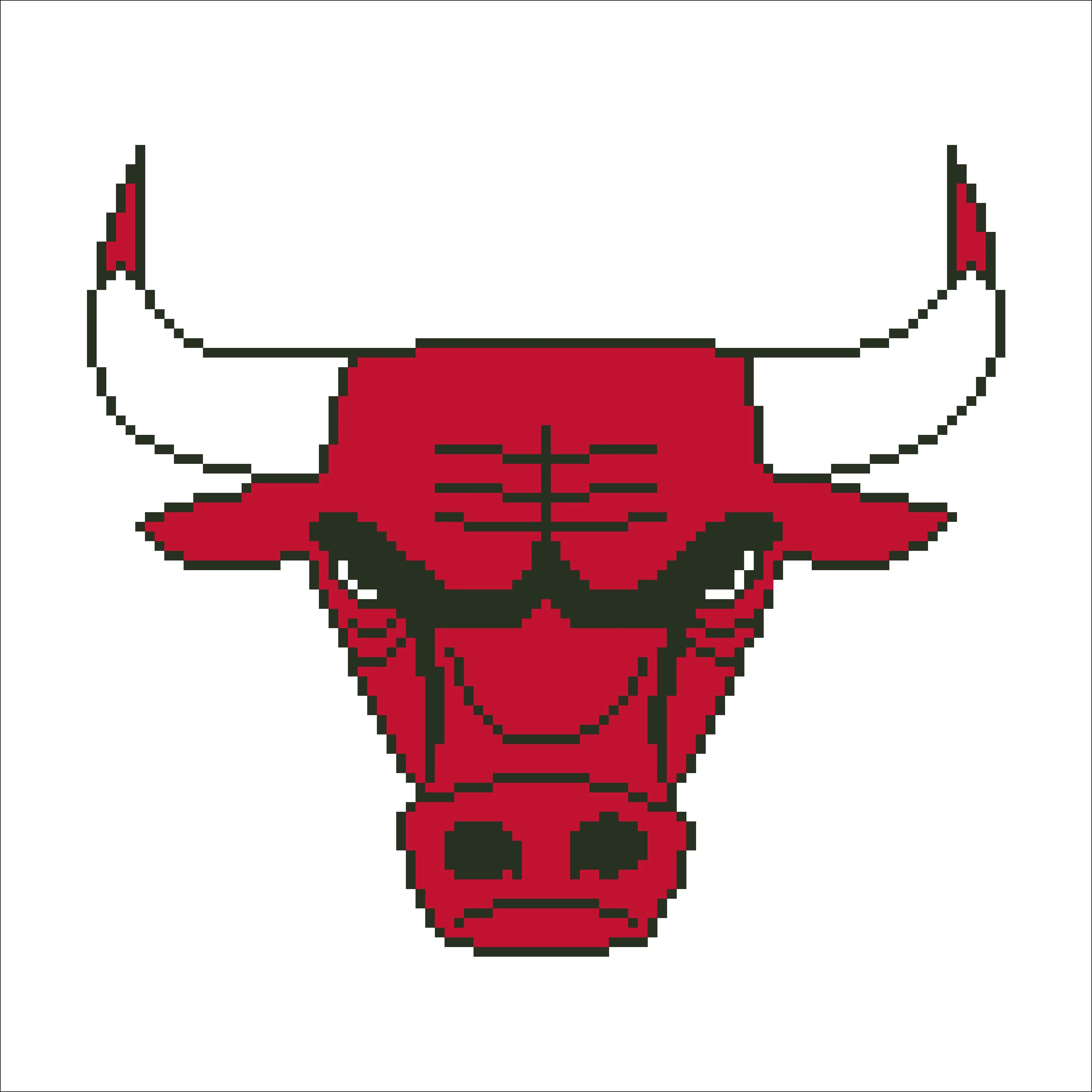 Diamond Dotz Chicago Bulls - 12.6" x 12.6" - Image 3