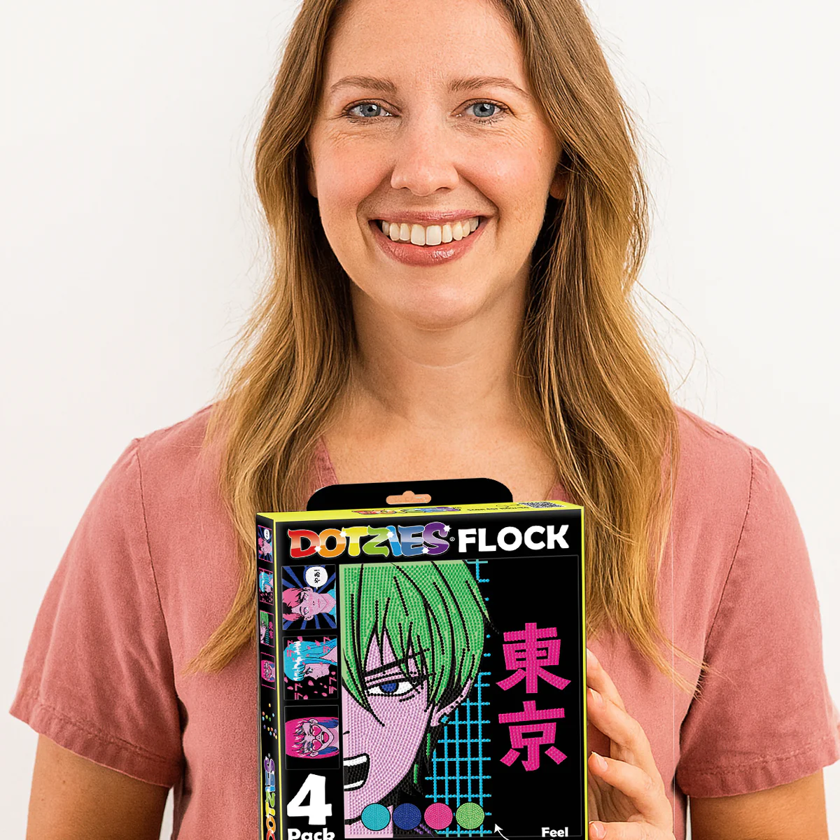 Diamond Dotz Neon Flock Anime - 8.0" x 10.0" - Image 6