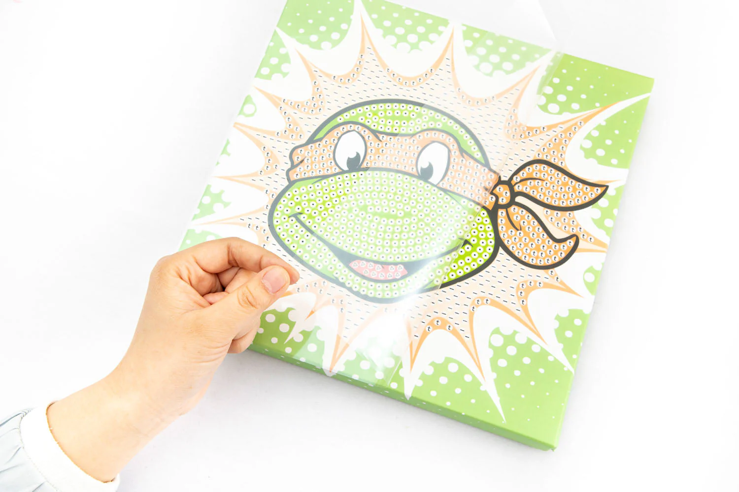 Diamond Dotz Ninja in Training - 11.0" x 11.0" - Image 6