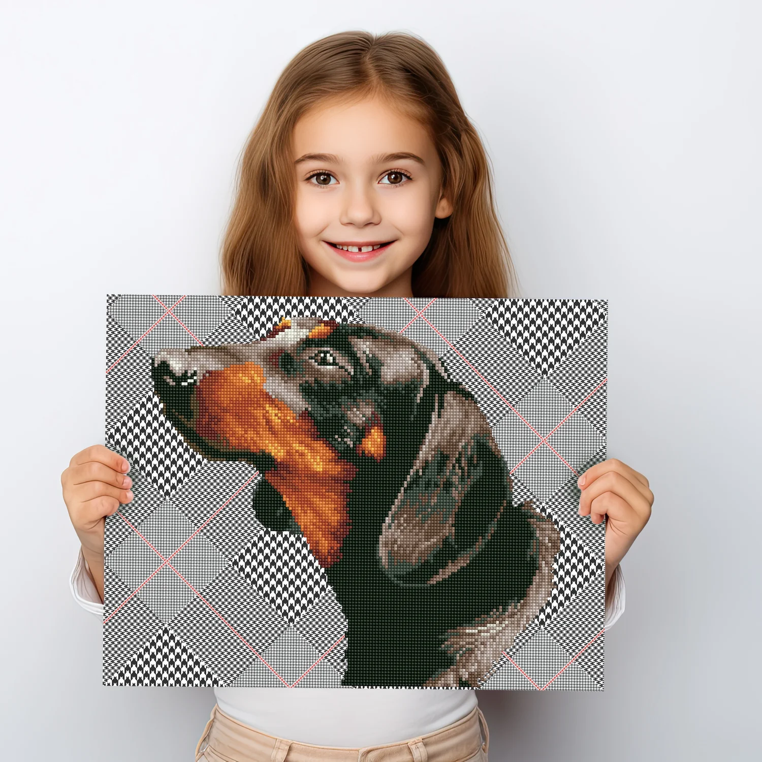 Diamond Dotz Noble Dachsie - 18.5" x 14.6" - Image 2