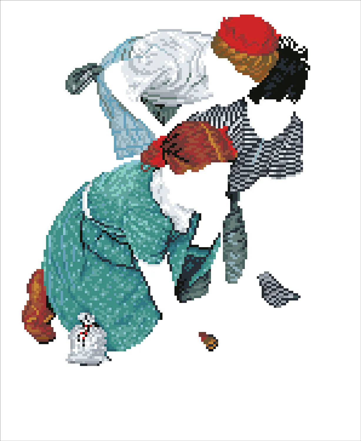Diamond Dotz Norman Rockwell Marbles Champion - 16.5" x 20.2" - Image 2