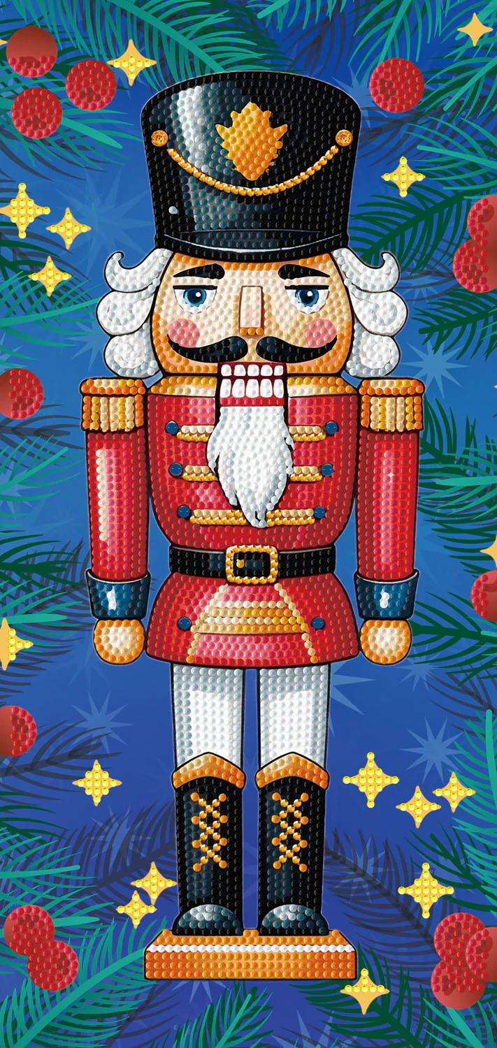 Nutcracker Wall Hanging with Wood Hangers - Image 5