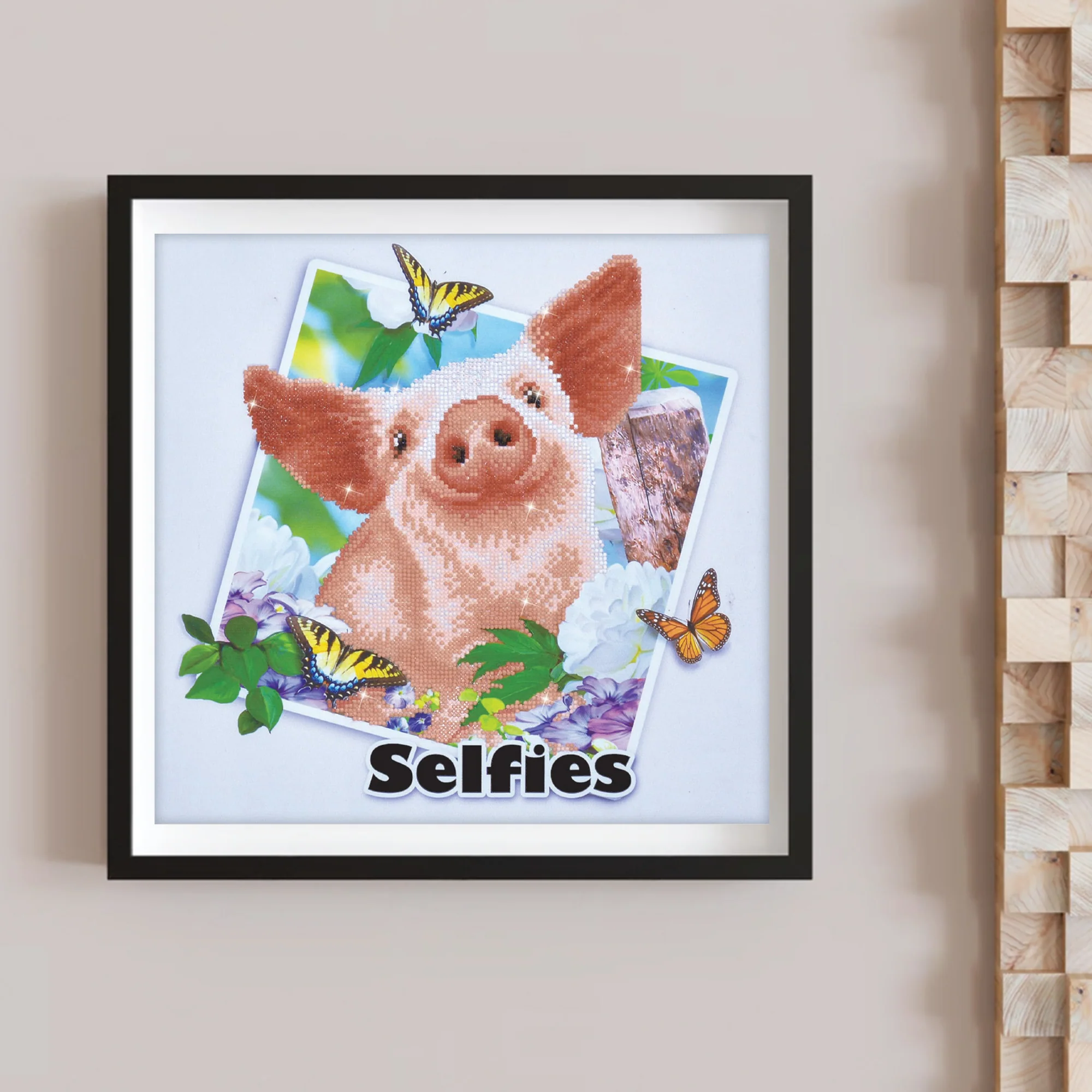 Diamond Dotz Our Babe Diamond Painting - 15.8" x 16.5" - Image 2