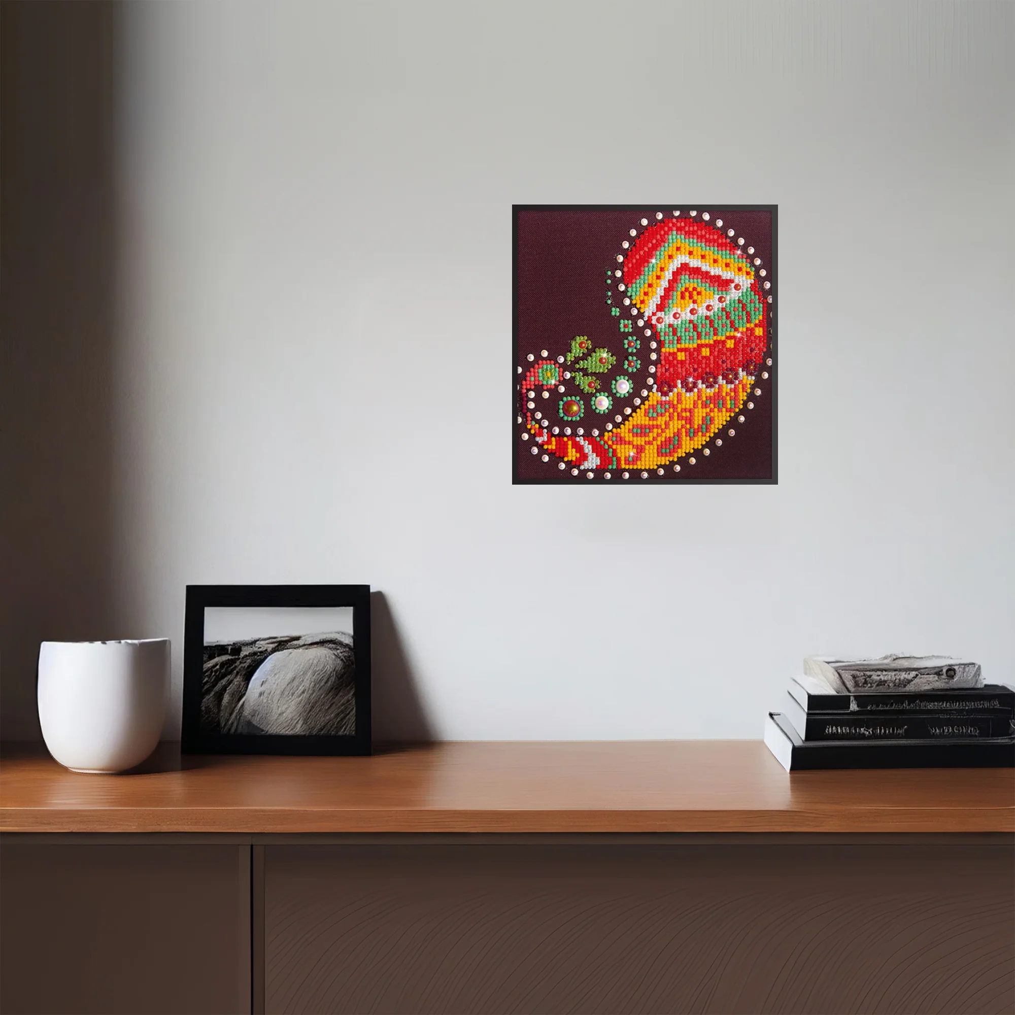 Diamond Dotz Paisley Groove - 7.9" x 7.9" - Image 2