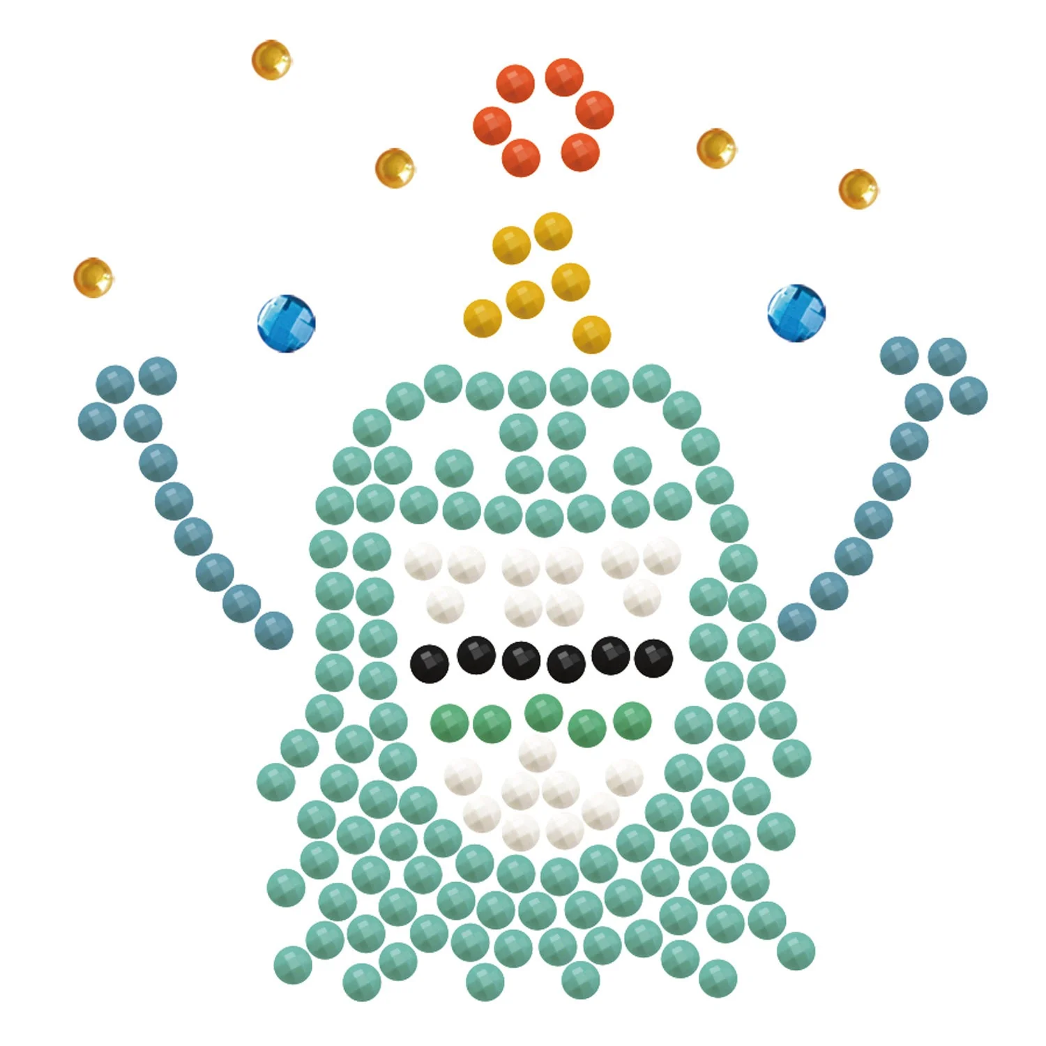 Diamond Dotz Party Monster with Frame - 3.0" x 3.0" - Image 5
