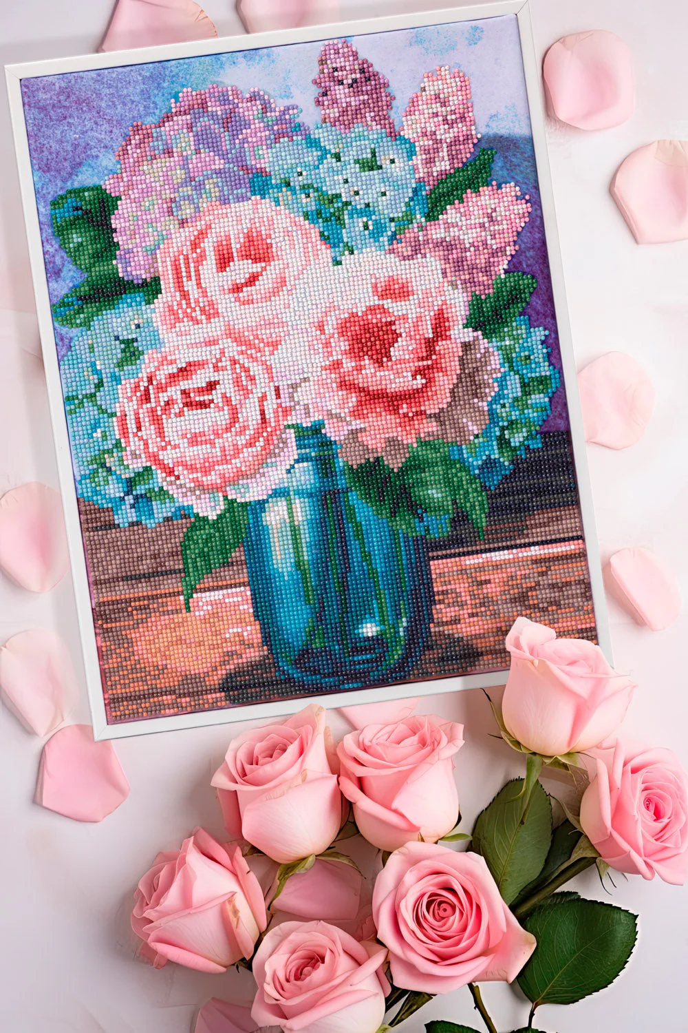 Diamond Dotz Pastel Bouquet - 12.6" x 16.5" - Image 3