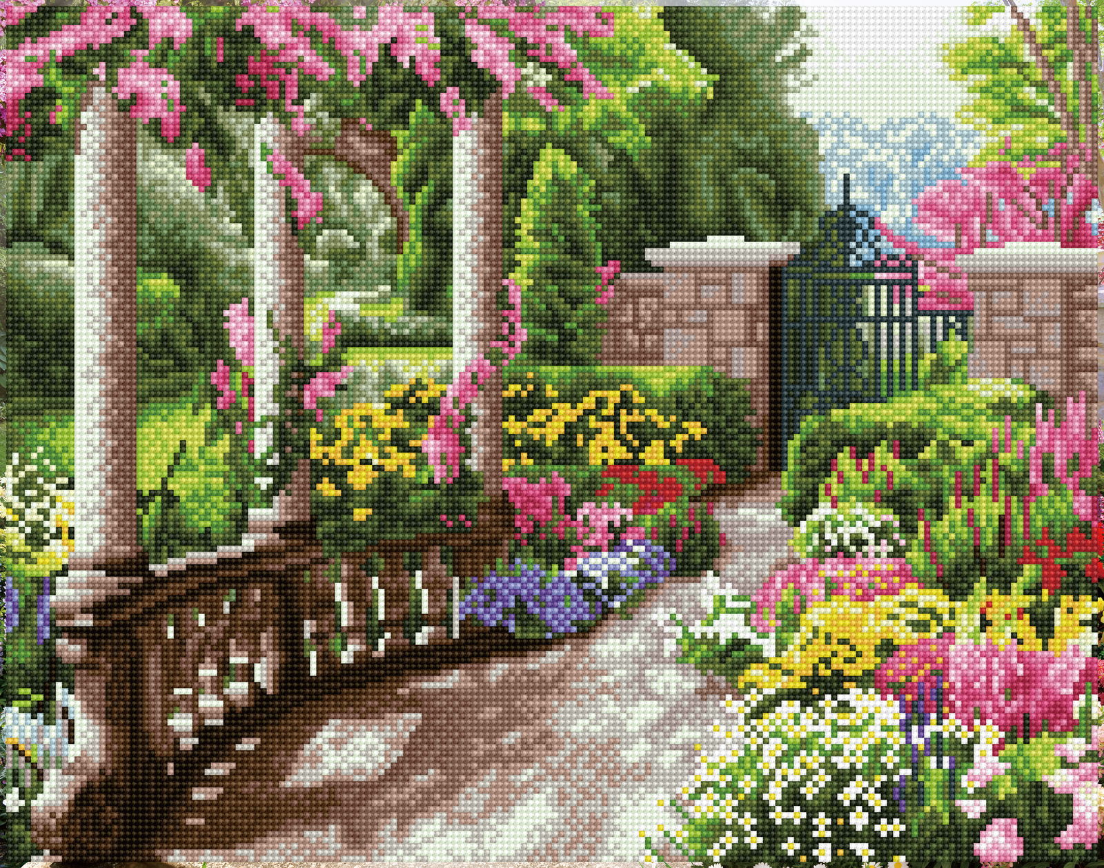 Diamond Dotz Path to Freedom - 18.5" x 14.6"