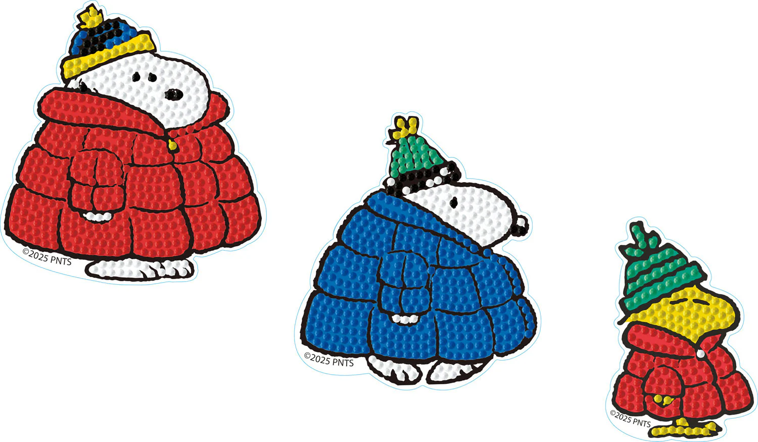 Peanuts Snoopy 3 Stickers Set - Image 4