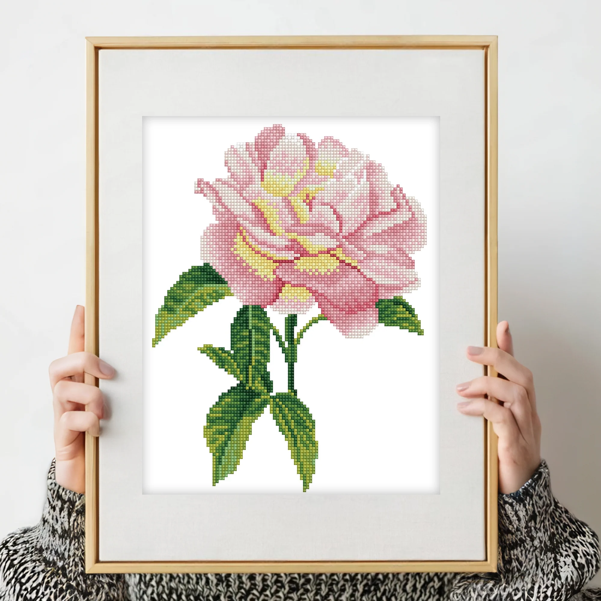 Diamond Dotz Pink Rose - 10.6" x 13.8" - Image 4