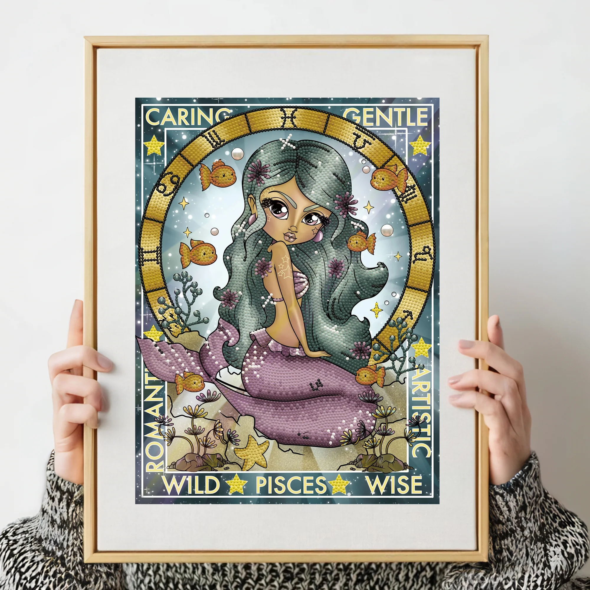 Diamond Dotz Pisces - 11.8" x 15.8" - Image 4