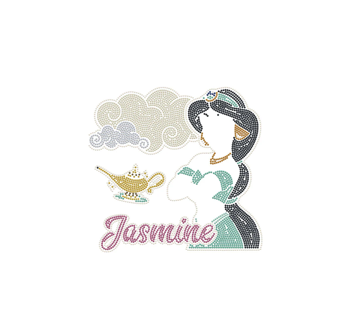 Princess Jasmine Collage Dotz Box - Image 3