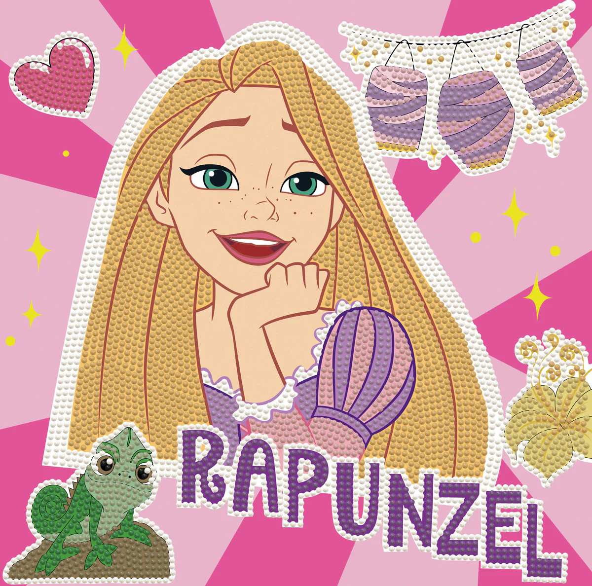 Princess Rapunzel Collage Dotz Box - Image 3