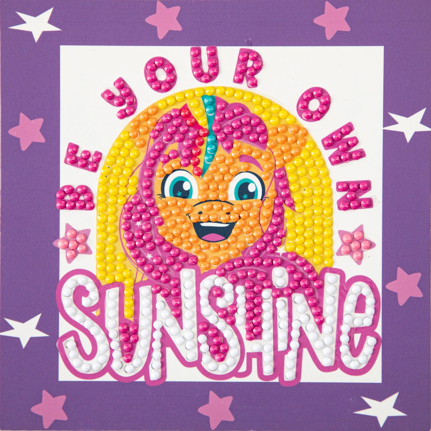 Diamond Dotz DOTZIES Be your own Sunshine Diamond Painting - 5.1" x 5.1"