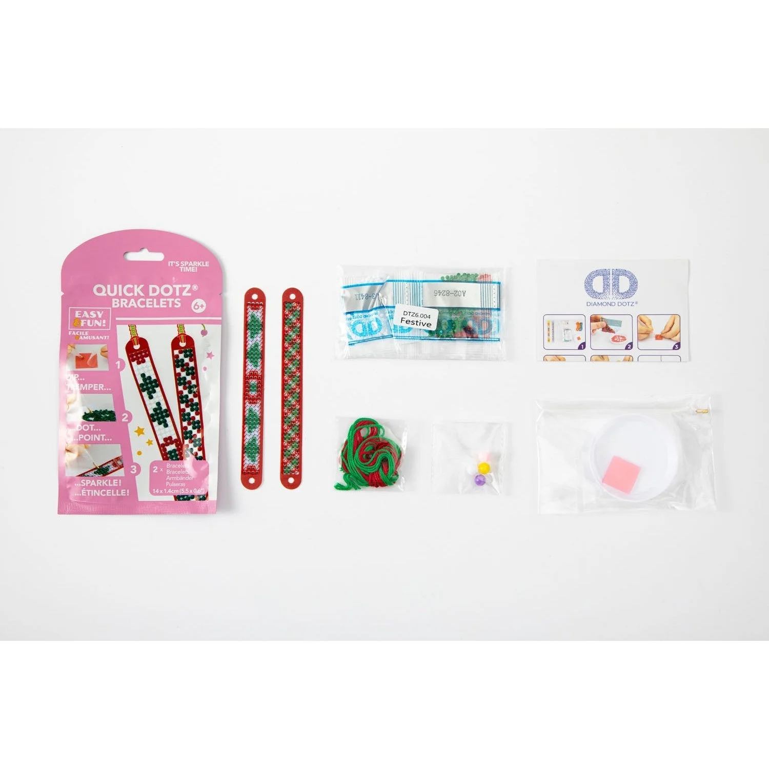 Diamond Dotz Festive Bracelets Kit - 0.6" x 5.5" - Image 8