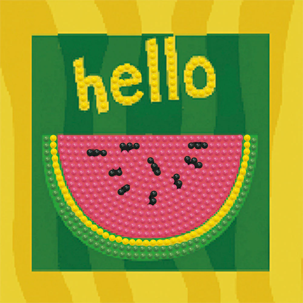 Diamond Dotz DOTZIES Hello Diamond Painting - 5.1" x 5.1"