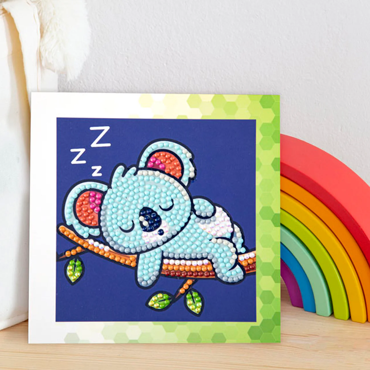 Diamond Dotz DOTZIES Koala Diamond Painting - 5.1" x 5.1" - Image 3