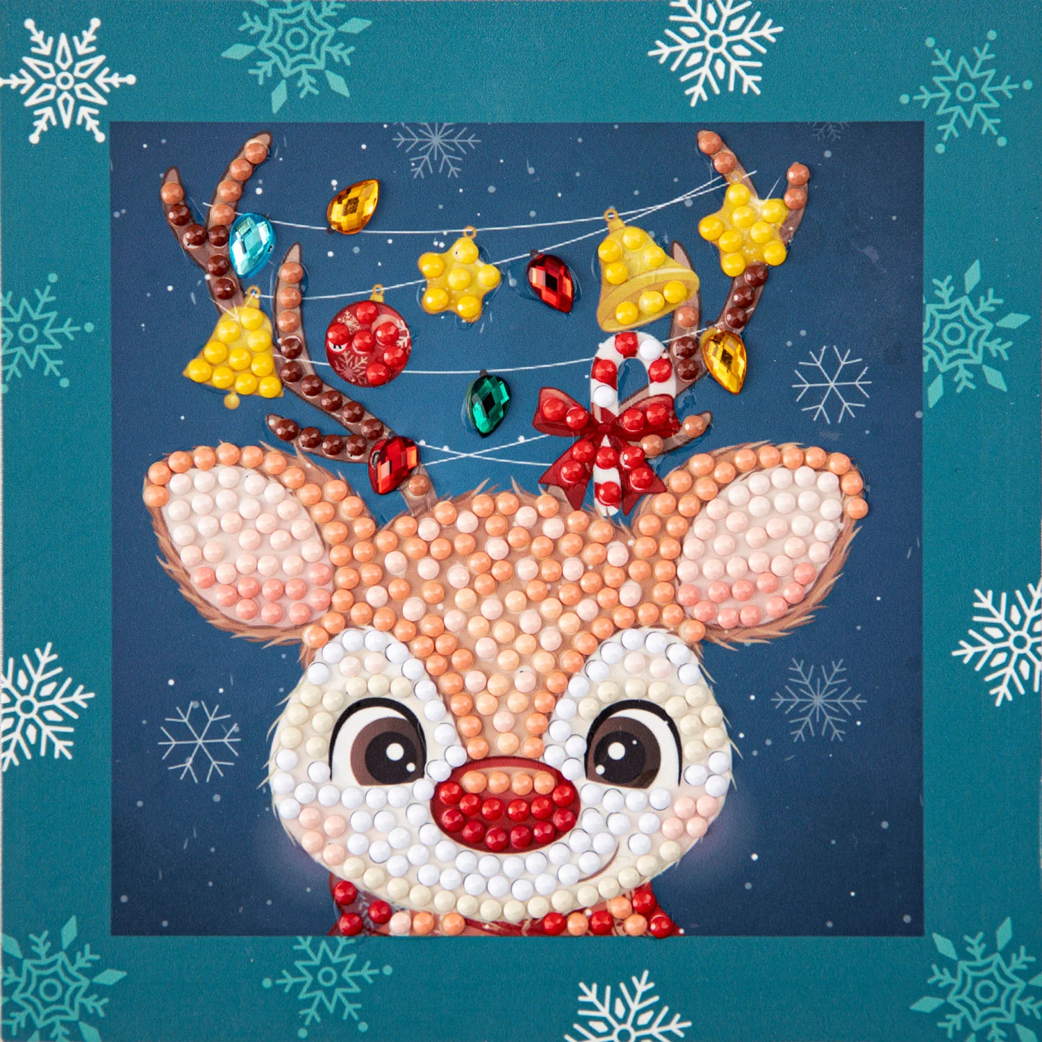 Diamond Dotz DOTZIES Reindeer Diamond Painting - 5.1" x 5.1"