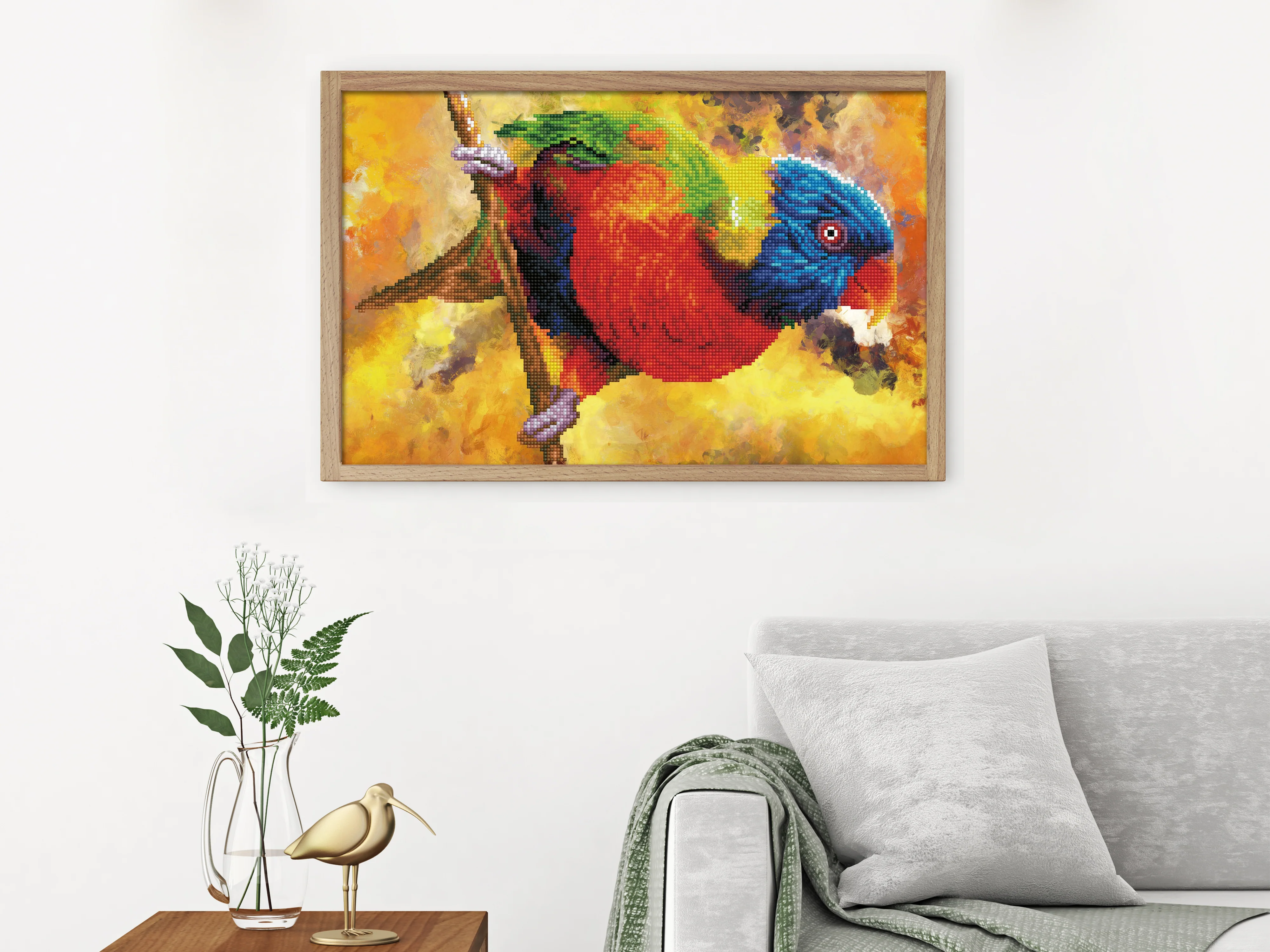 Diamond Dotz Rainbow Perch - 19.7" x 12.6" - Image 2