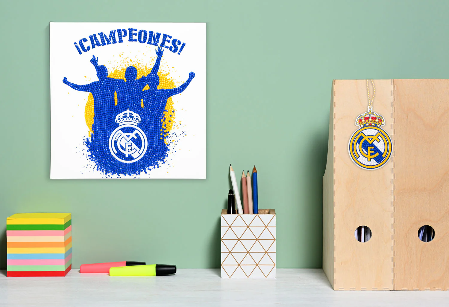Real Madrid Diamond Dotting Activity Kit - Image 3