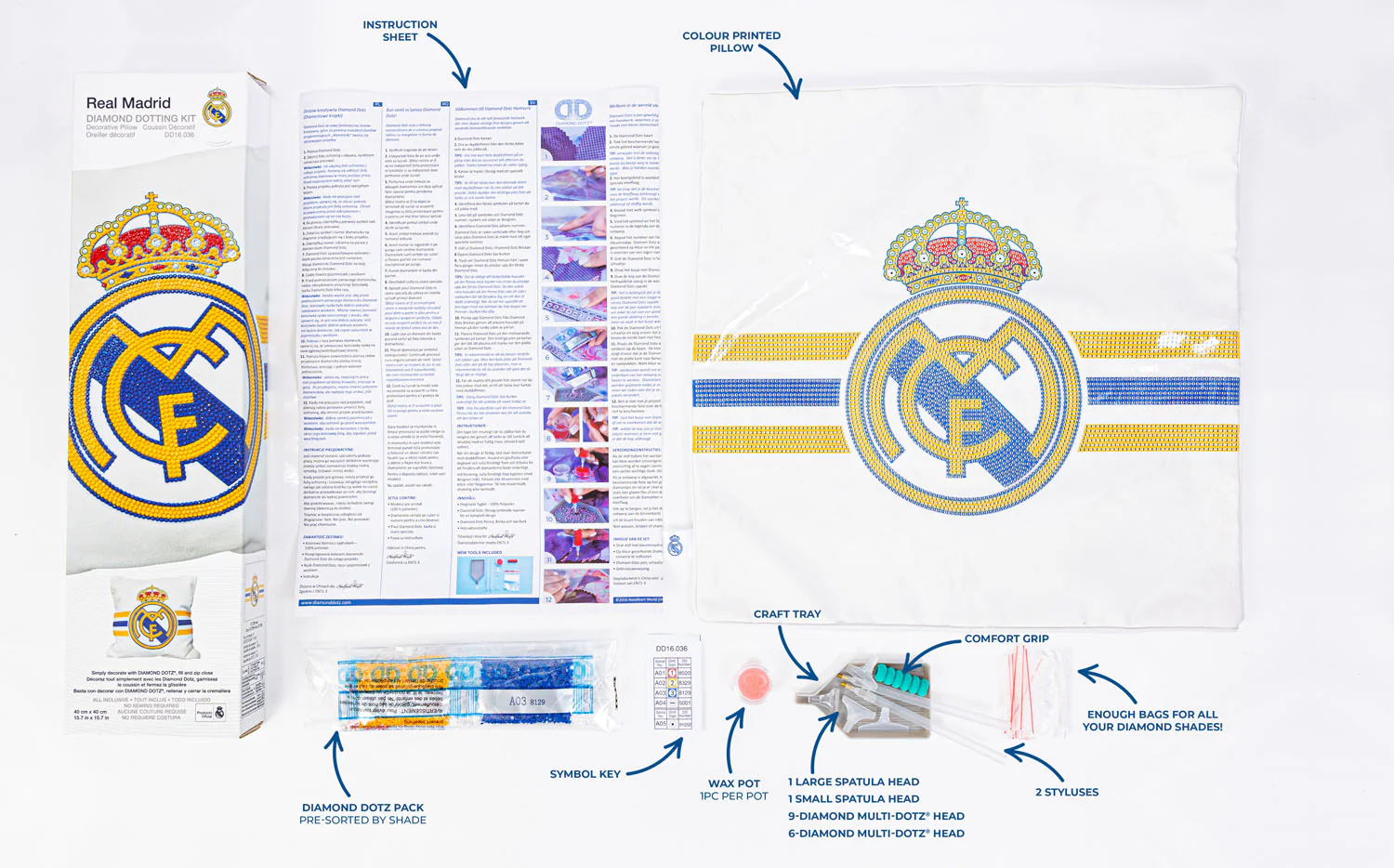 Real Madrid Decorative Pillow - Image 3