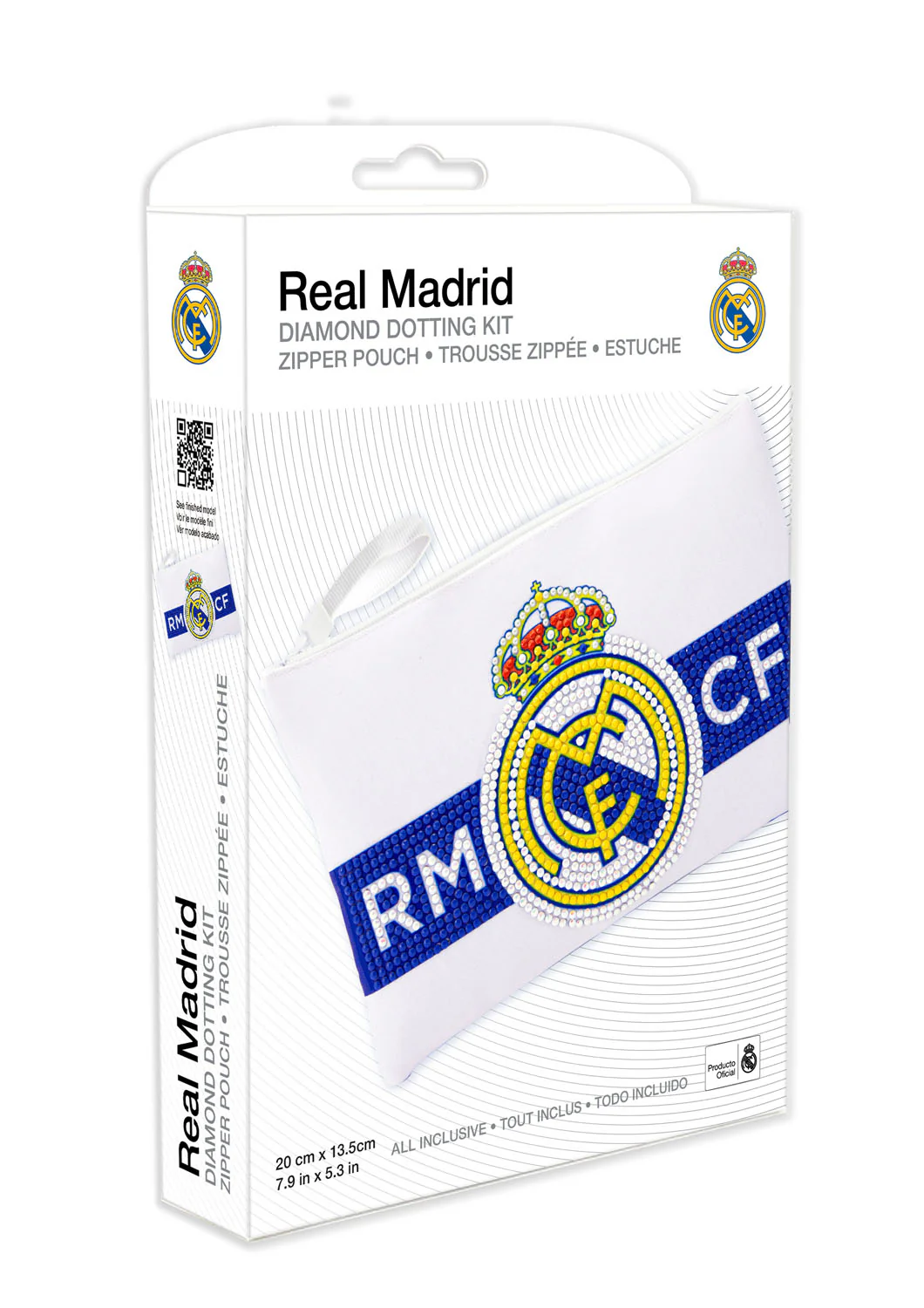 Real Madrid Zipper Pouch - Image 4