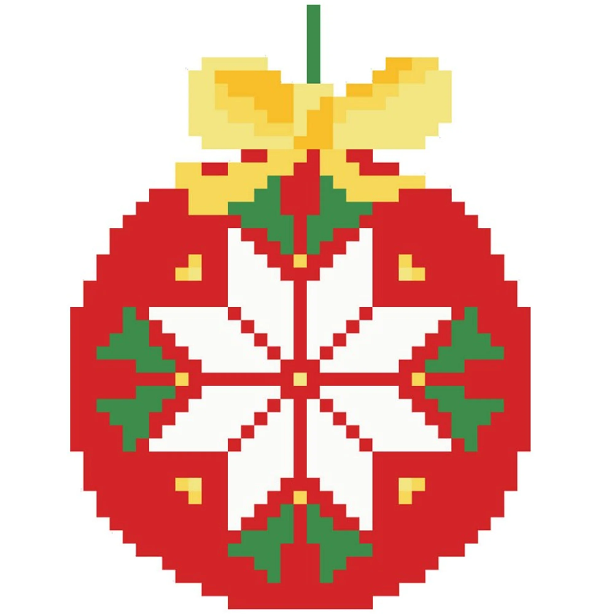 Diamond Dotz Red Bauble - 5.3" x 5.3" - Image 5
