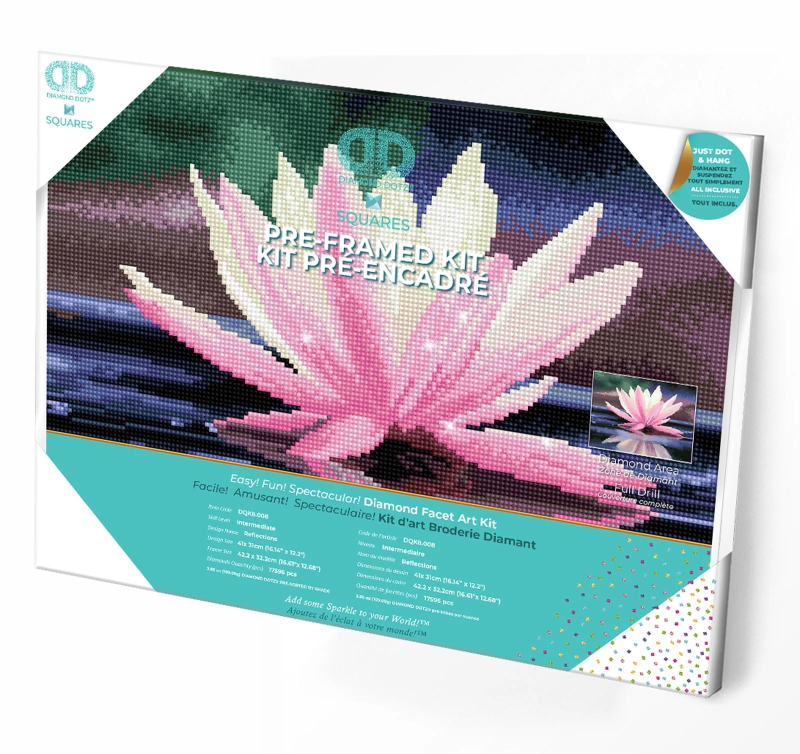 Diamond Dotz Reflections Pre-Framed Kit - 16.1" x 12.2"