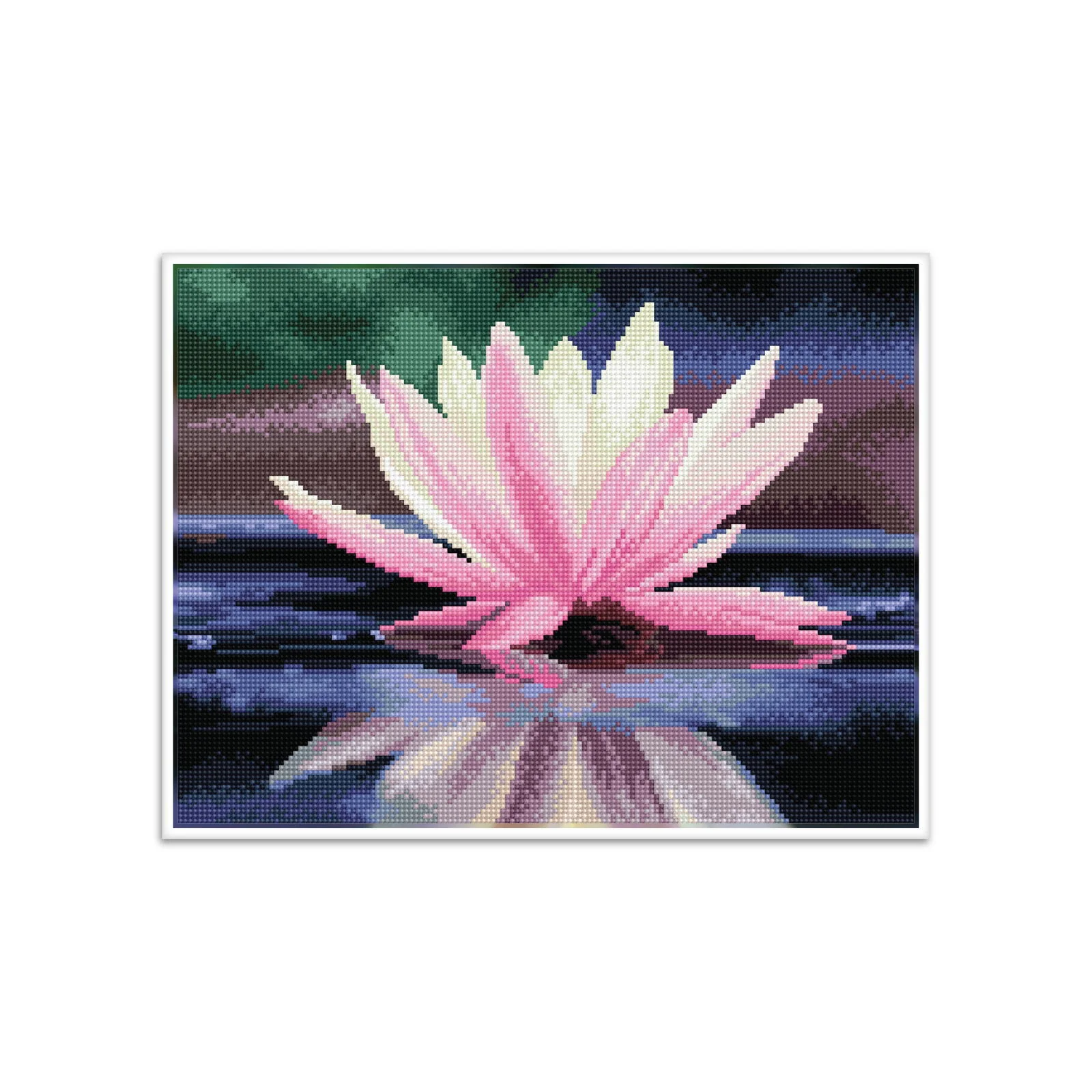 Diamond Dotz Reflections Pre-Framed Kit - 16.1" x 12.2" - Image 2