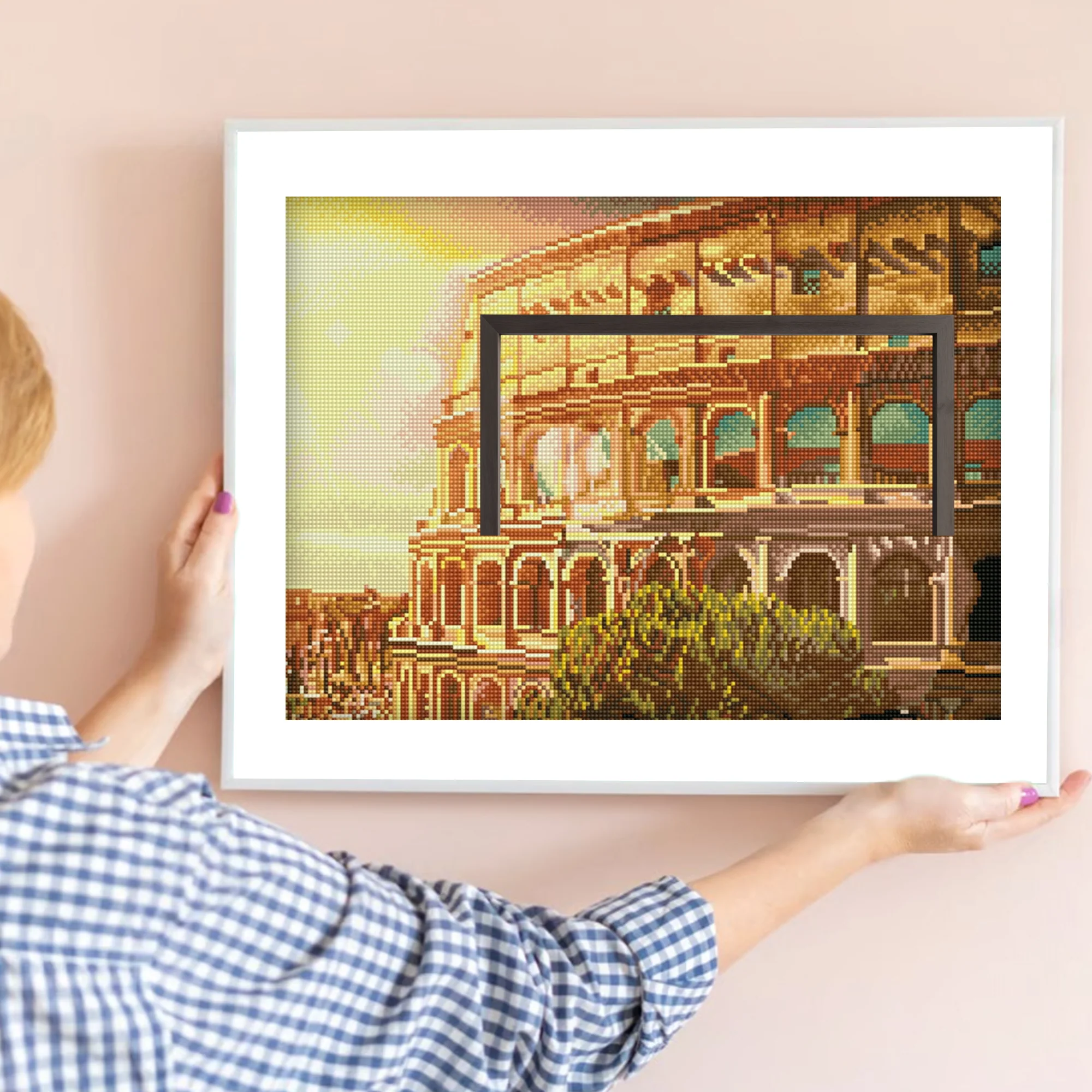 Diamond Dotz Roman Coliseum - 16.5" x 20.5" - Image 4