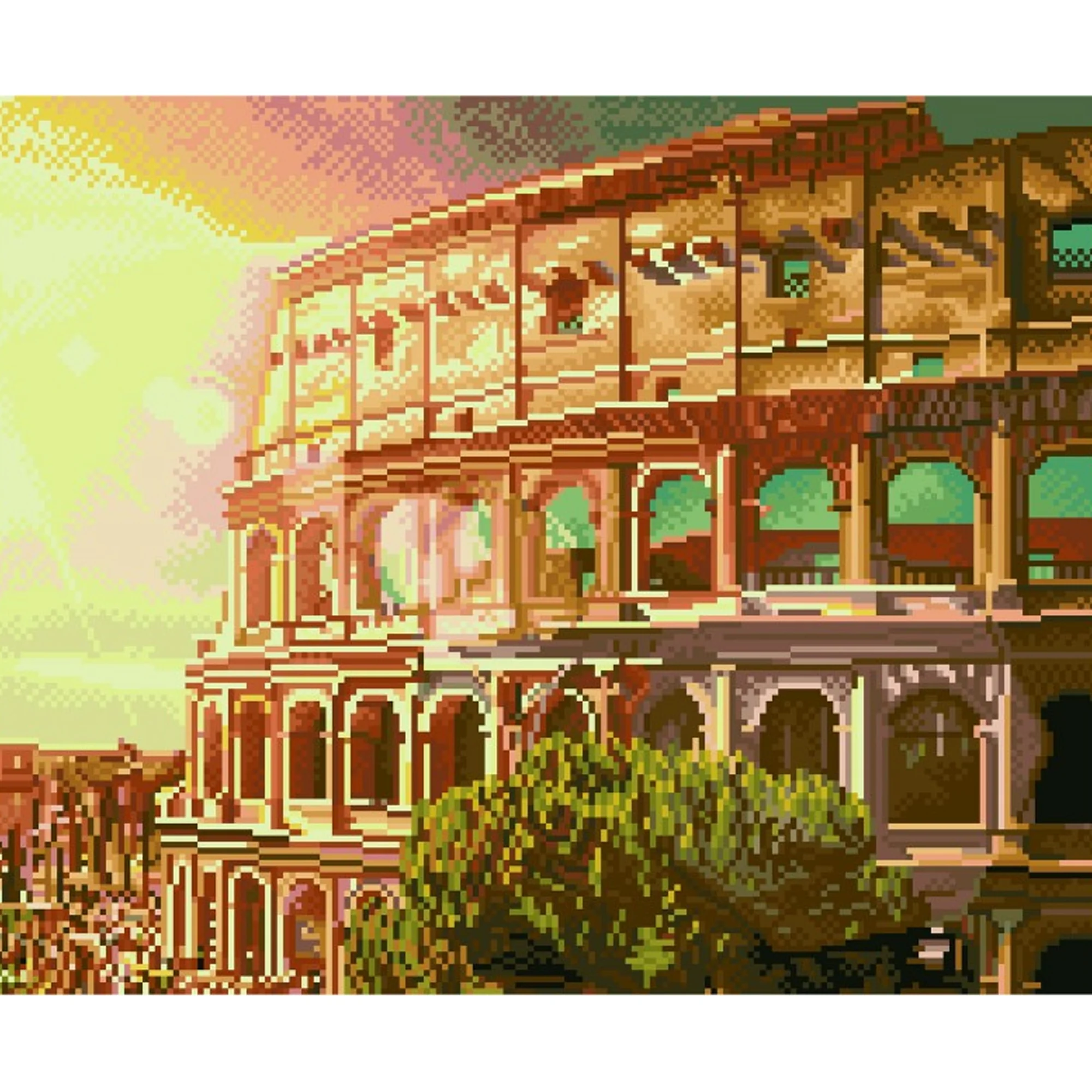 Diamond Dotz Roman Coliseum - 16.5" x 20.5" - Image 5