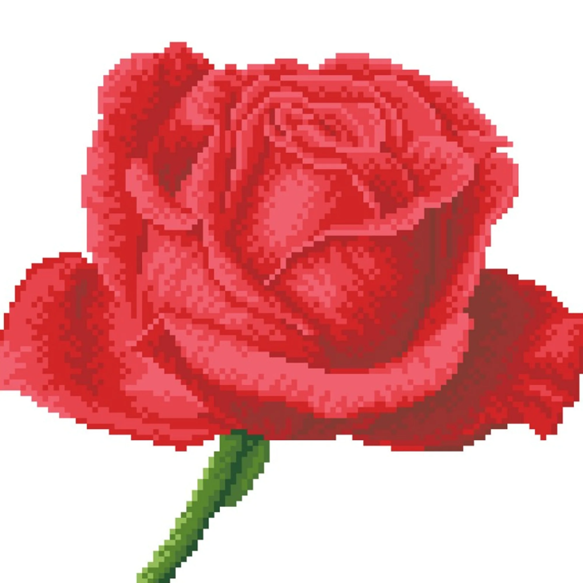Diamond Dotz Rose Bud - 12.0" x 12.0" - Image 4