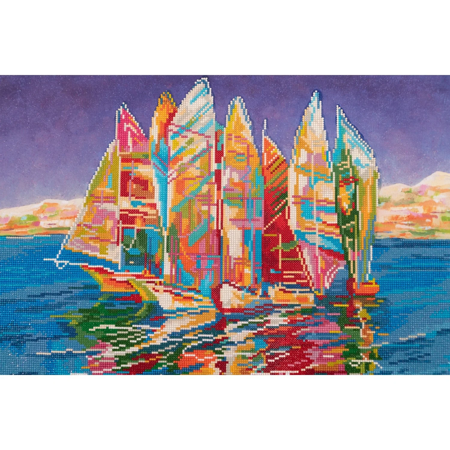Diamond Dotz Sailing Away - 24.1" x 20.1"