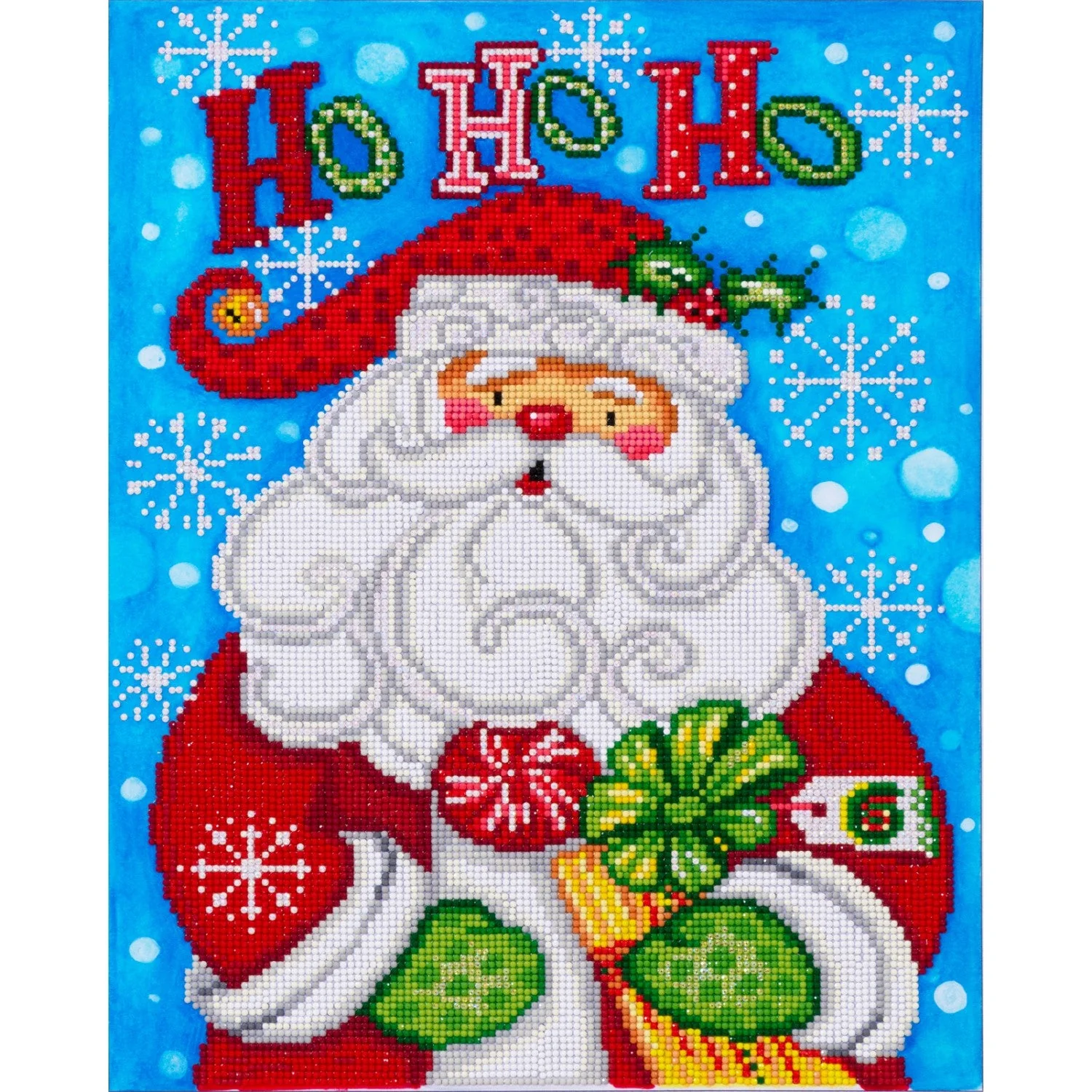 Diamond Dotz Santa Ho Ho Ho - 13.8" x 17.7"