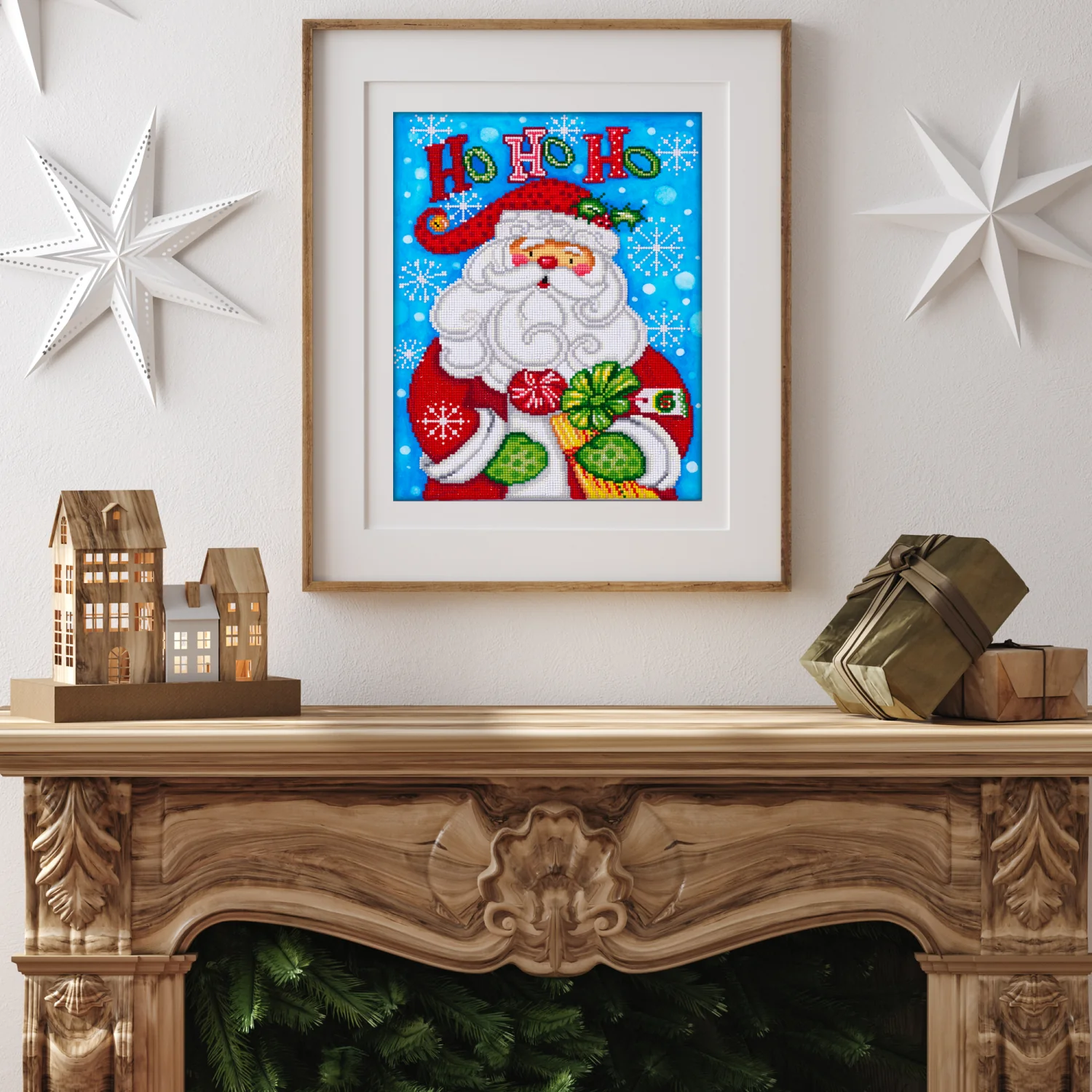 Diamond Dotz Santa Ho Ho Ho - 13.8" x 17.7" - Image 3