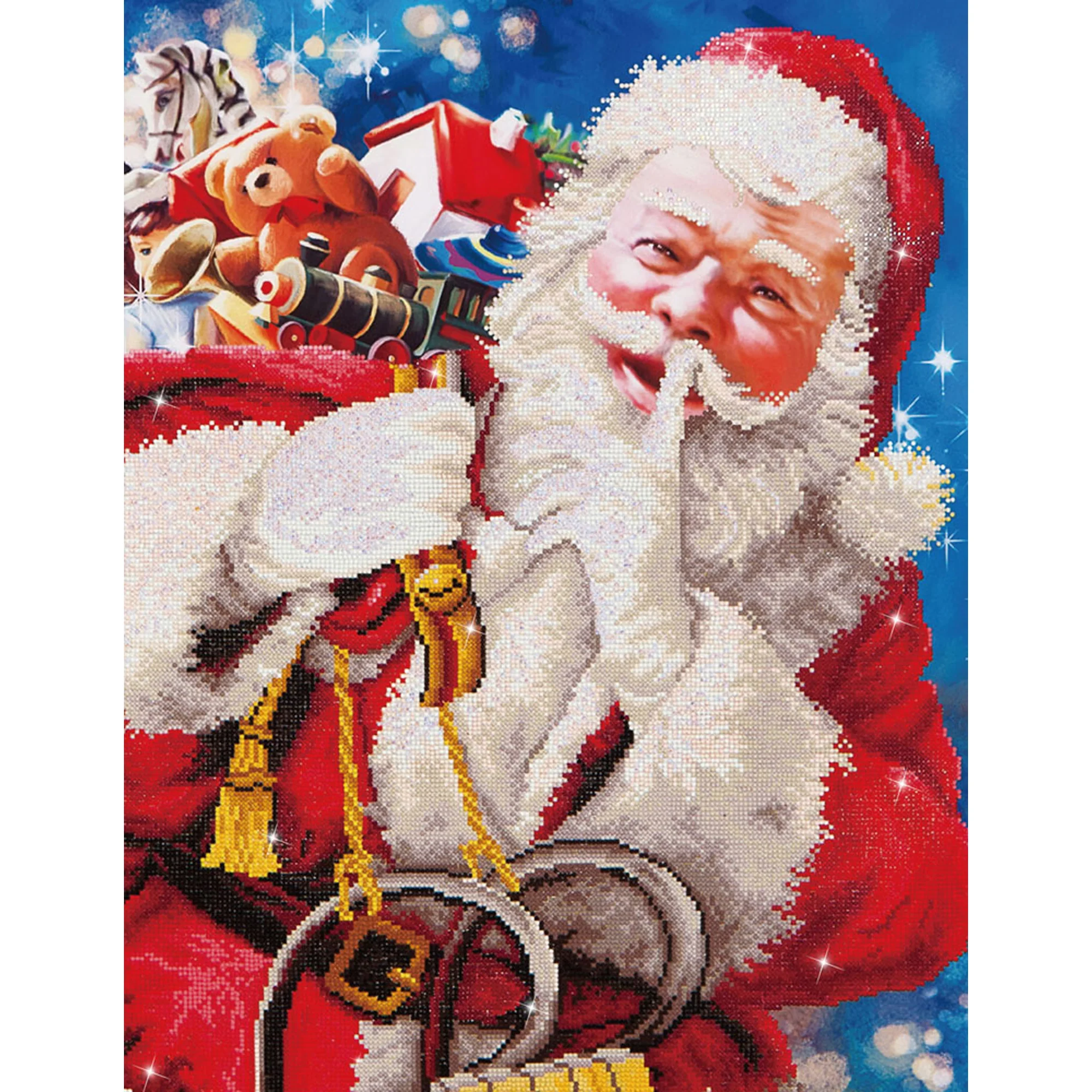 Diamond Dotz Santa's Secret - 22.4" x 32.3" - Image 6