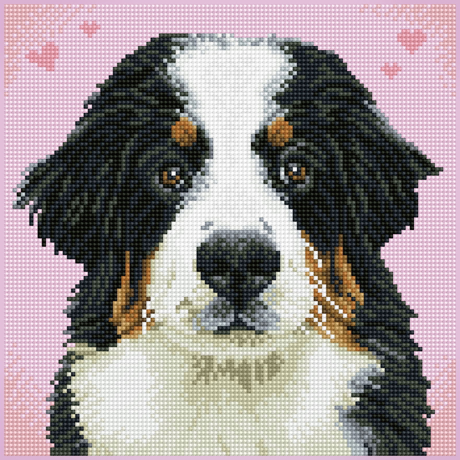 Diamond Dotz Say Hello to Zuzu Pre-Framed Kit - 14.2" x 14.2" - Image 3