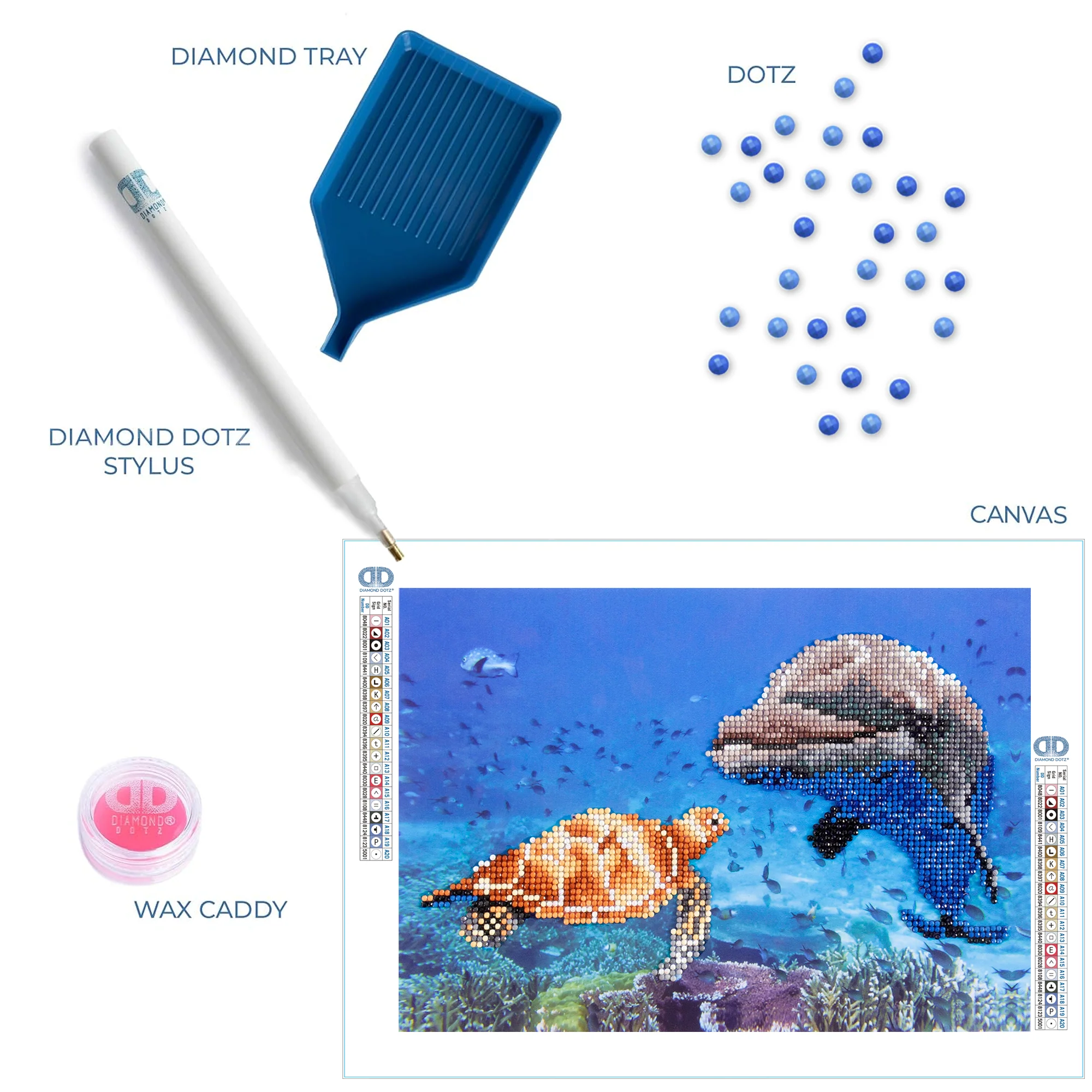 Diamond Dotz Sea Frolic - 11.8" x 7.9" - Image 5