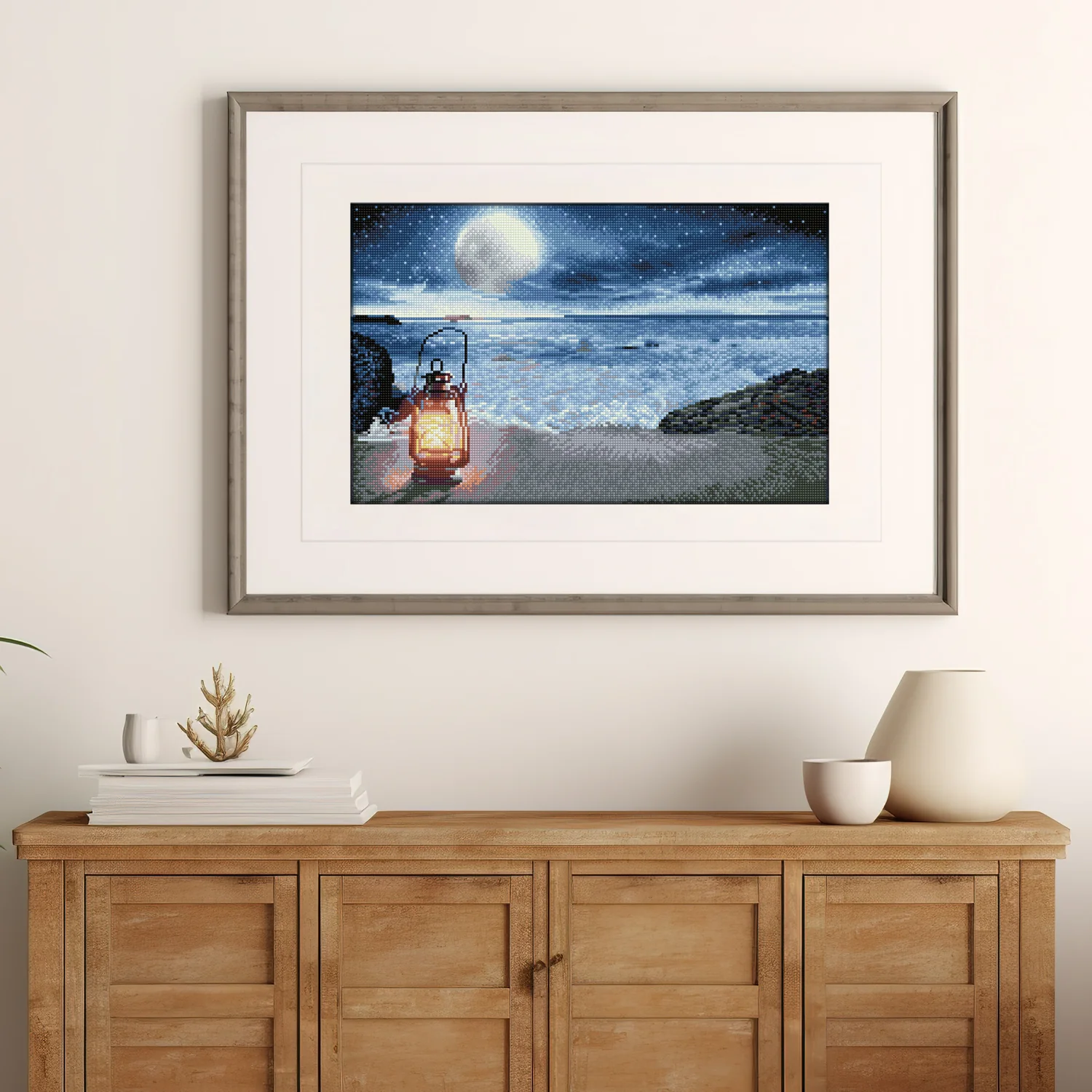 Diamond Dotz Seaside Vigil - 20.5" x 13.0" - Image 4