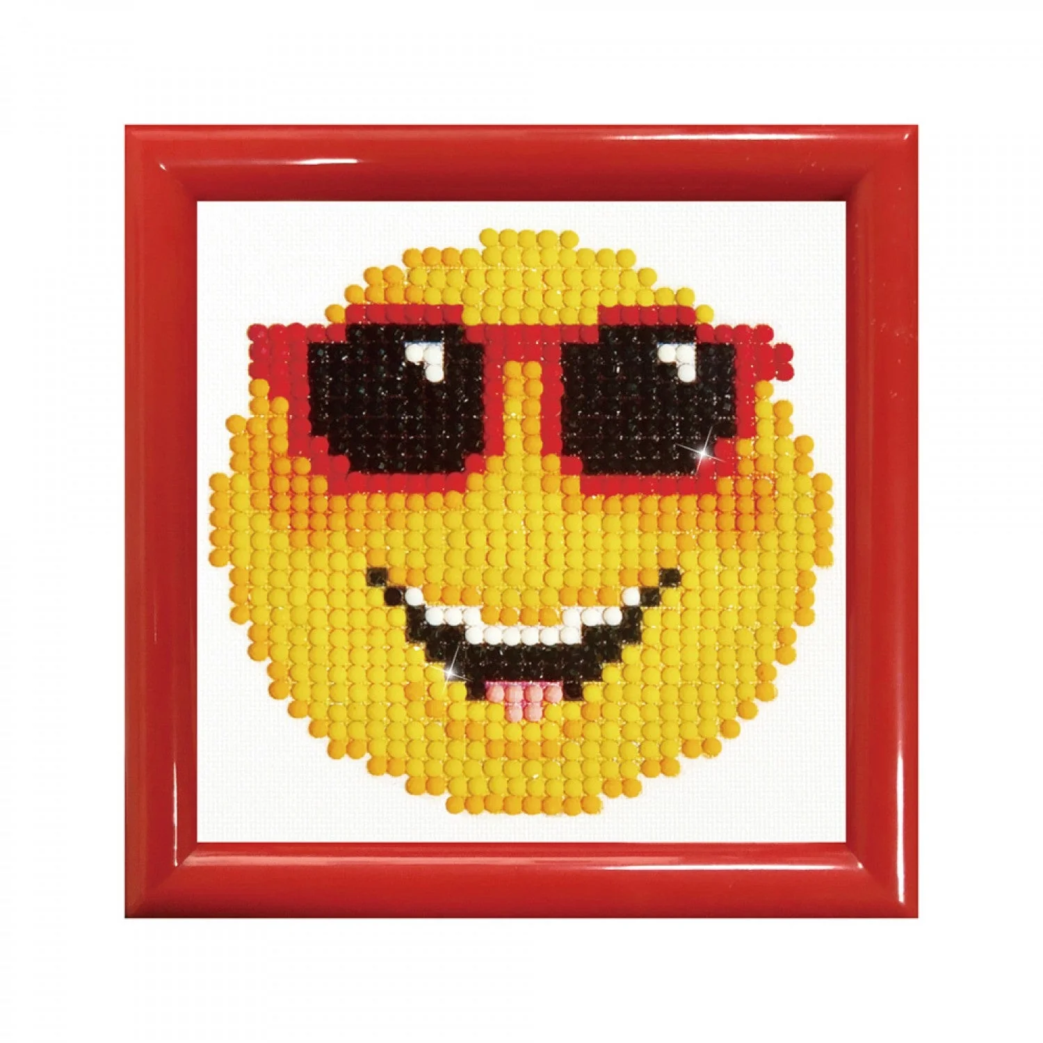 Diamond Dotz Smiling Face with Frame - 4.0" x 4.0"